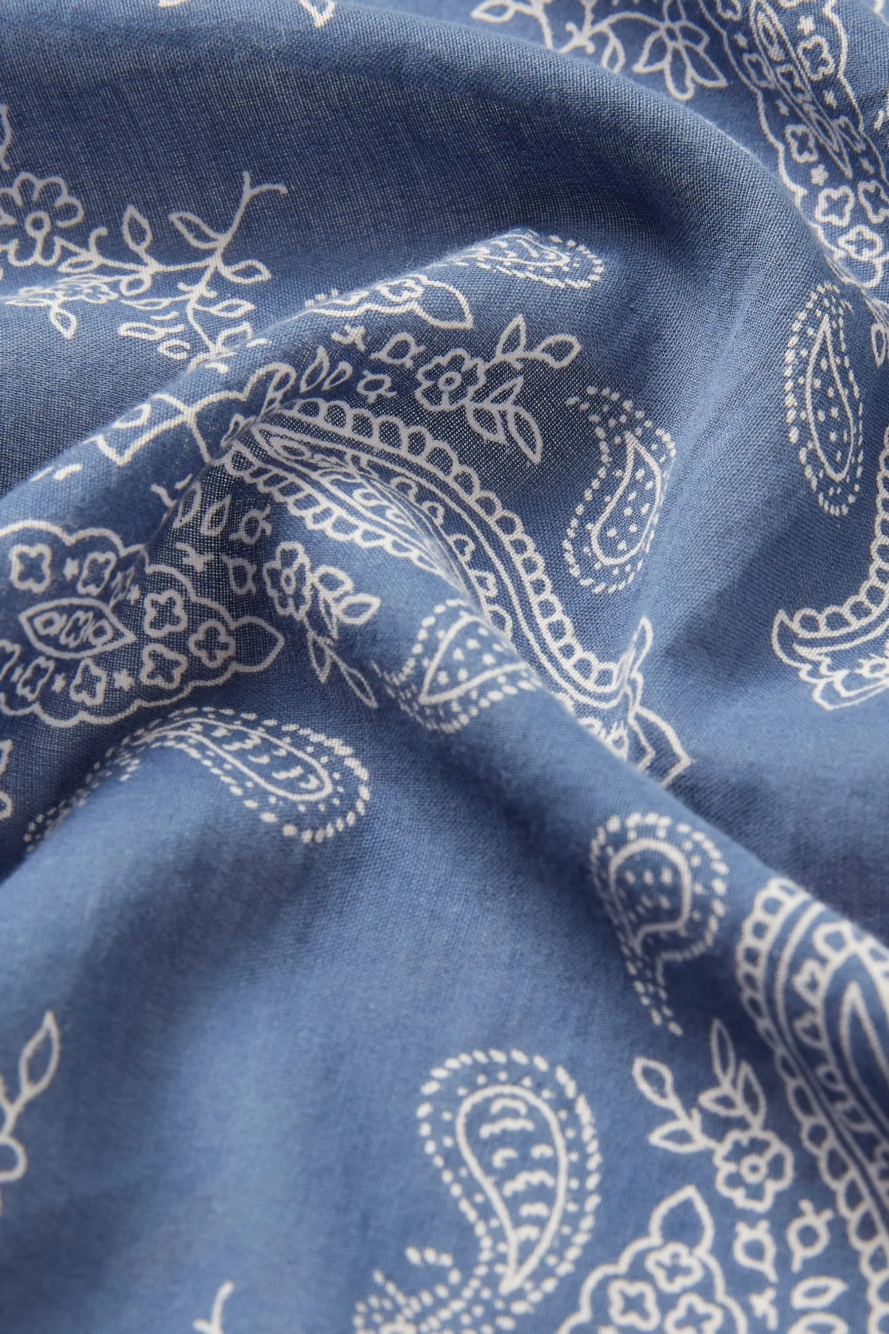 Joules - Dapper - Sciarpa in cotone con motivo cachemire