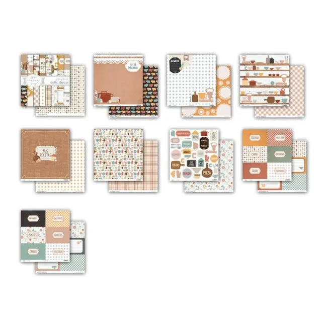 Kit di carte per scrapbooking 