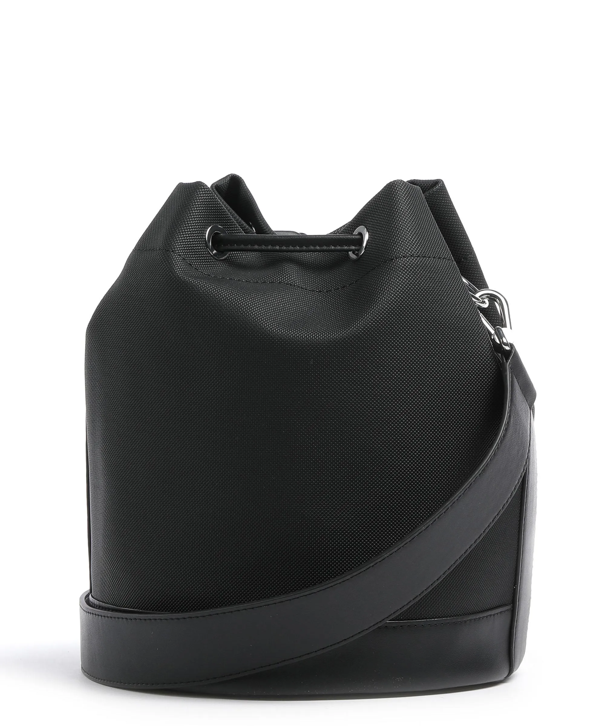  Lacoste Daily Lifestyle Borsa a secchiello tela nero  