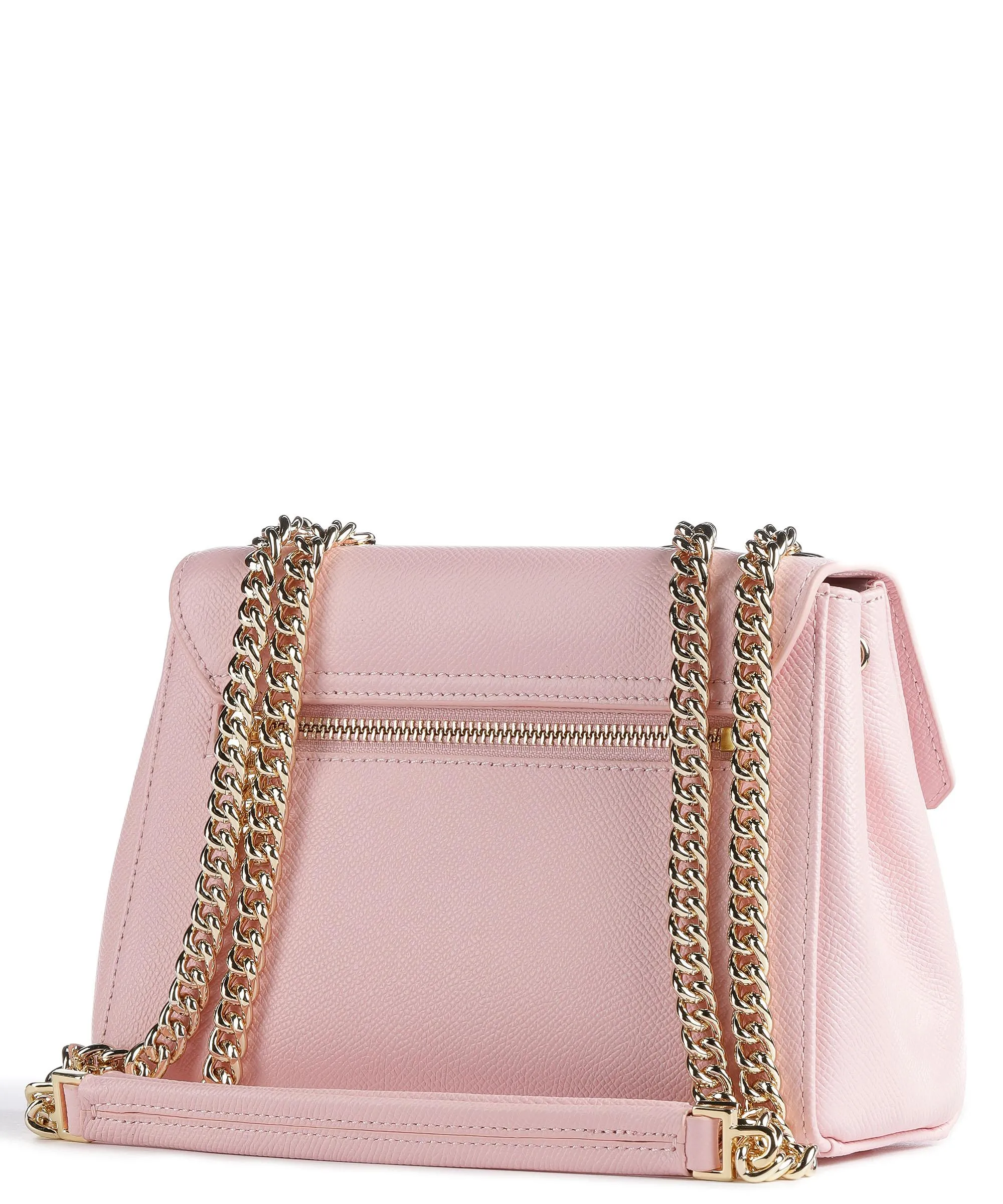  Lancaster Delphino Tina Borsa a spalla pelle di vacchetta grana rosa  