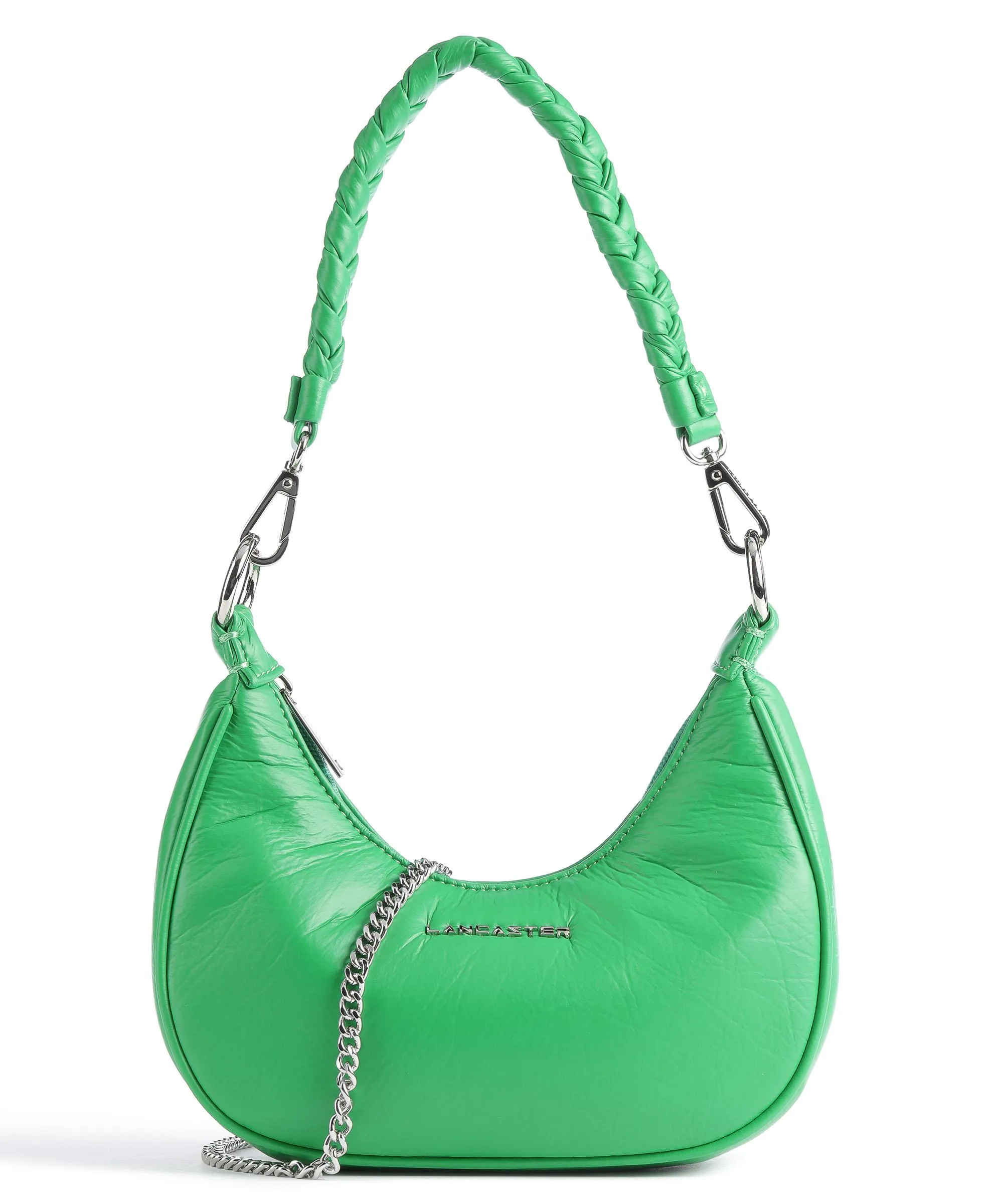  Lancaster Gum Borsa a spalla pelle sintetica verde  