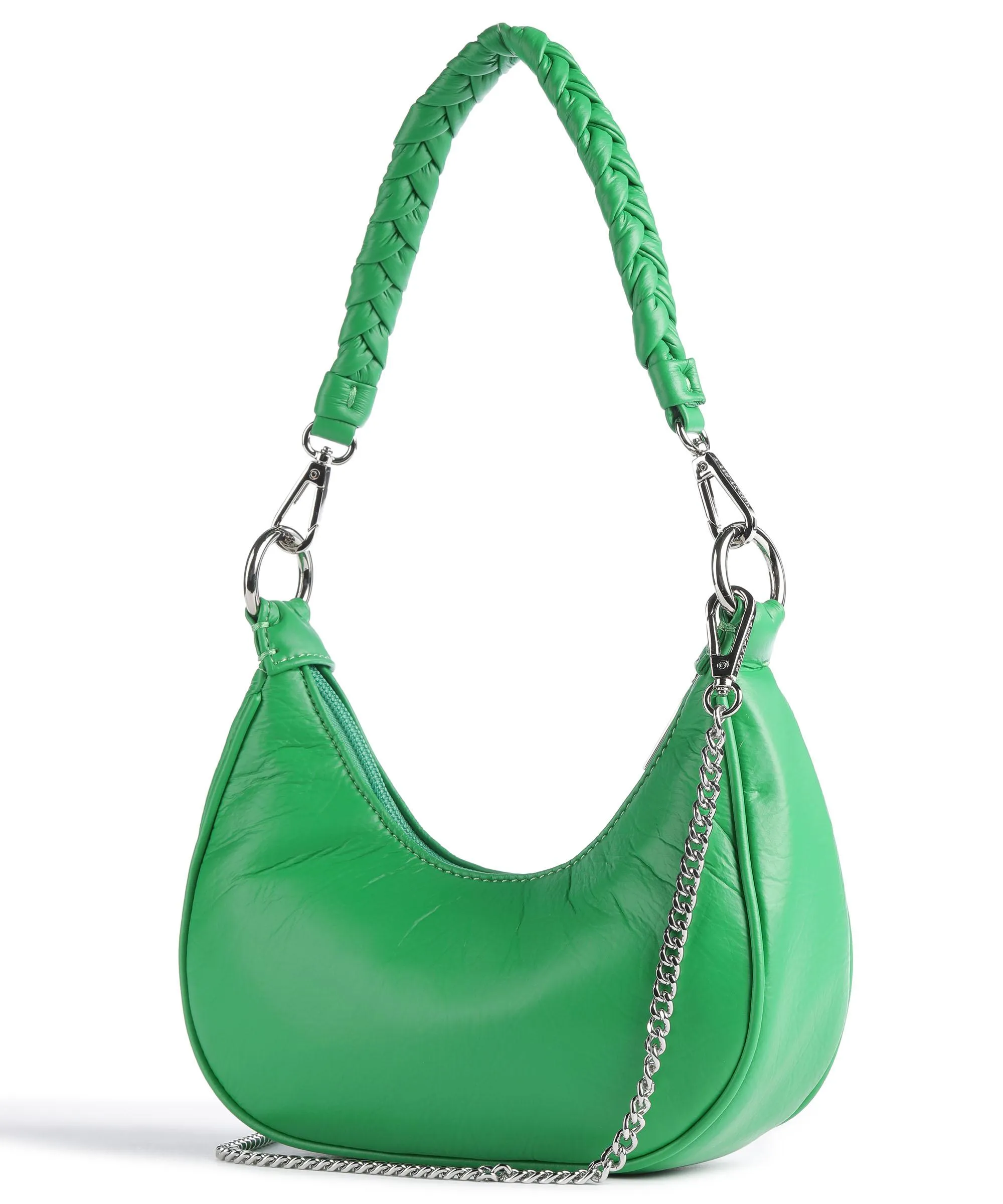  Lancaster Gum Borsa a spalla pelle sintetica verde  