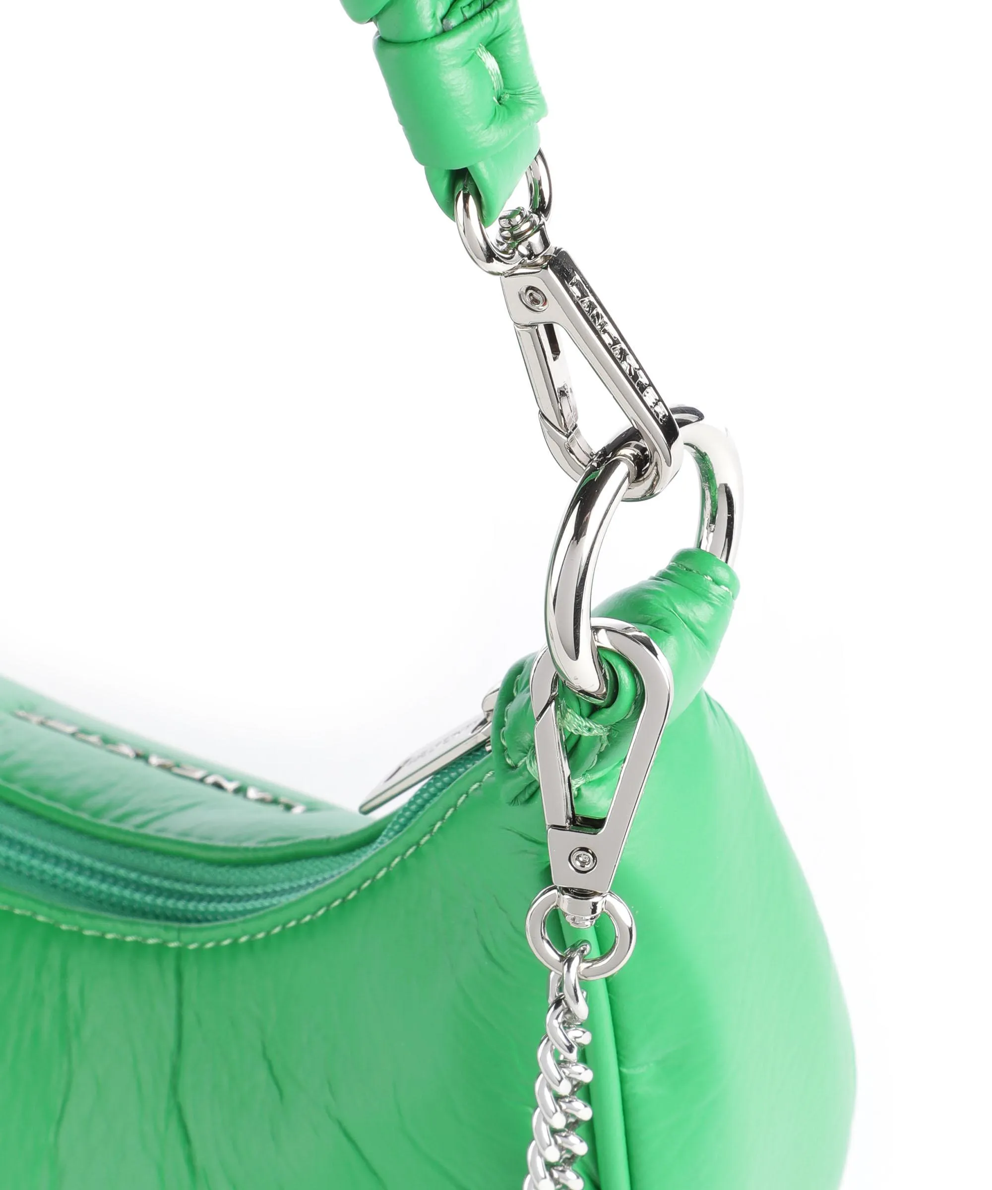  Lancaster Gum Borsa a spalla pelle sintetica verde  