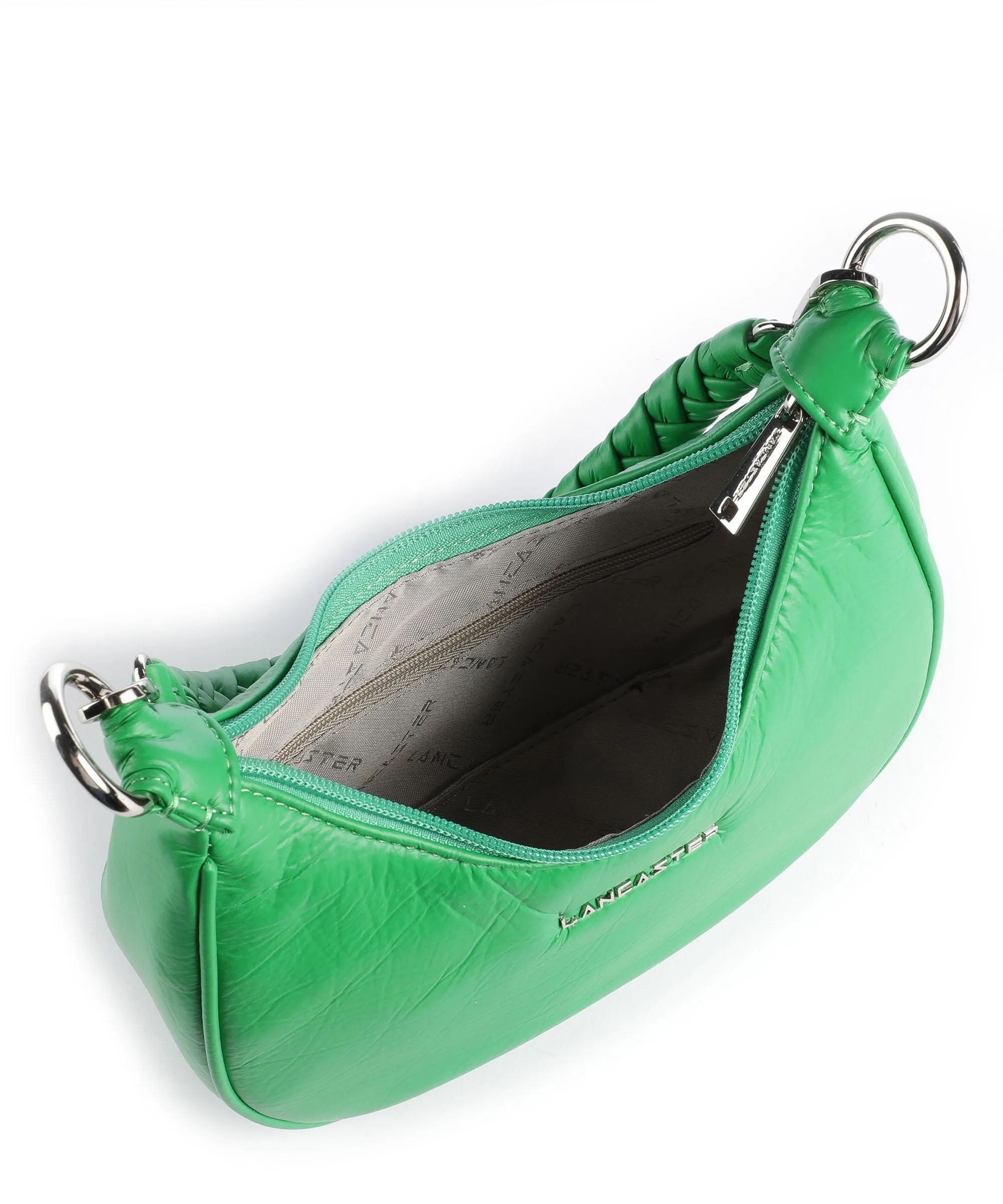  Lancaster Gum Borsa a spalla pelle sintetica verde  