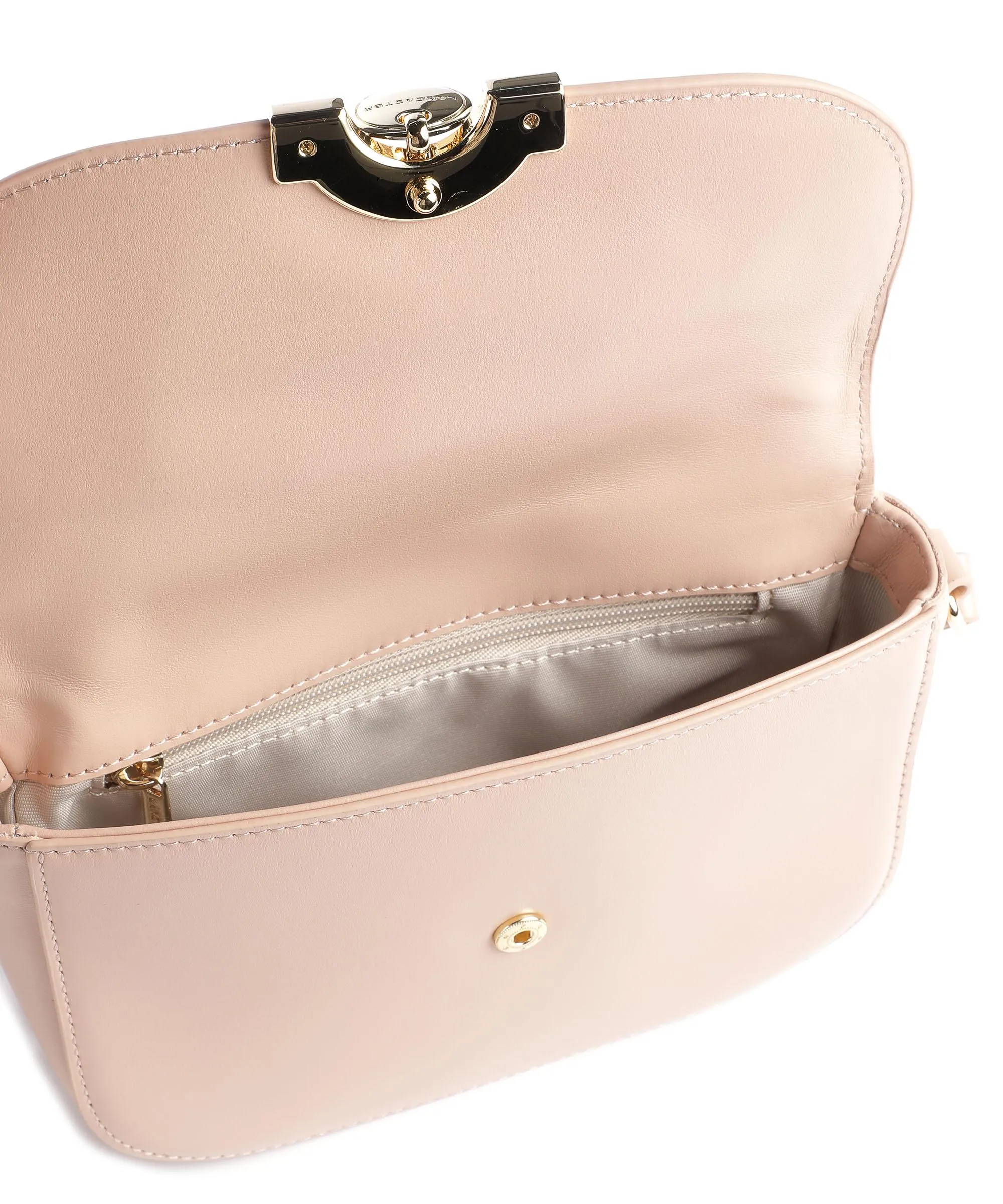  Lancaster Paris Médaille Borsa a tracolla pelle di vacchetta finemente grana nude  
