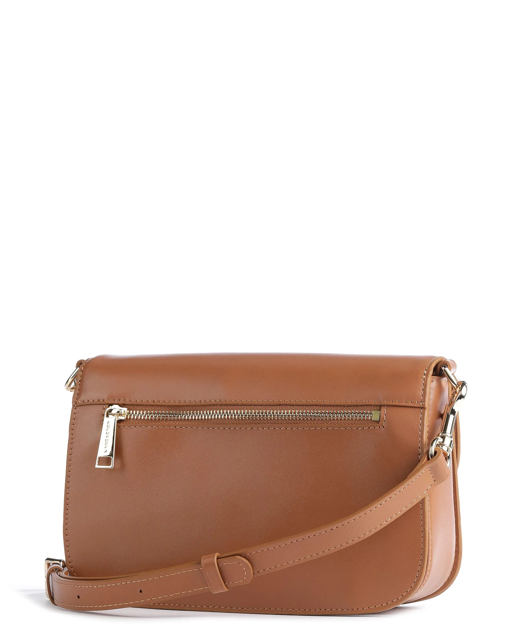  Lancaster Paris Médaille Borsa a tracolla pelle di vacchetta liscia camel  