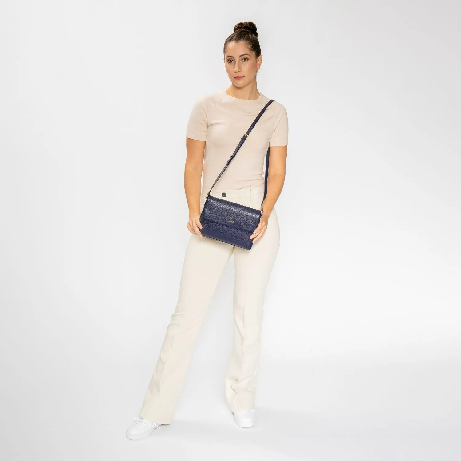 Lazarotti Bologna Borsa a tracolla in pelle 25 cm