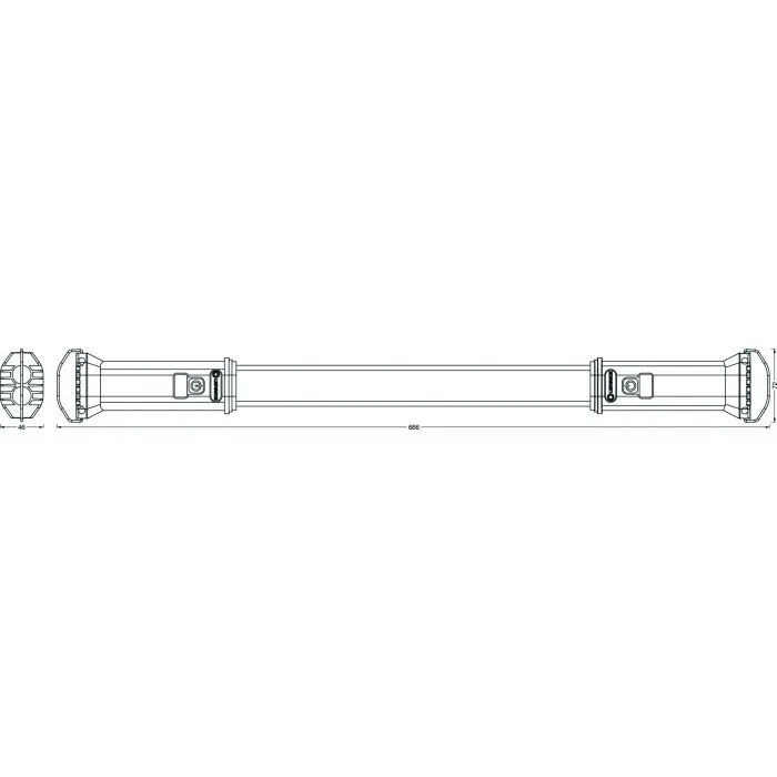 LEDVANCE WORKLIGHTS Faretto da giardino Arancione, 1-Luce