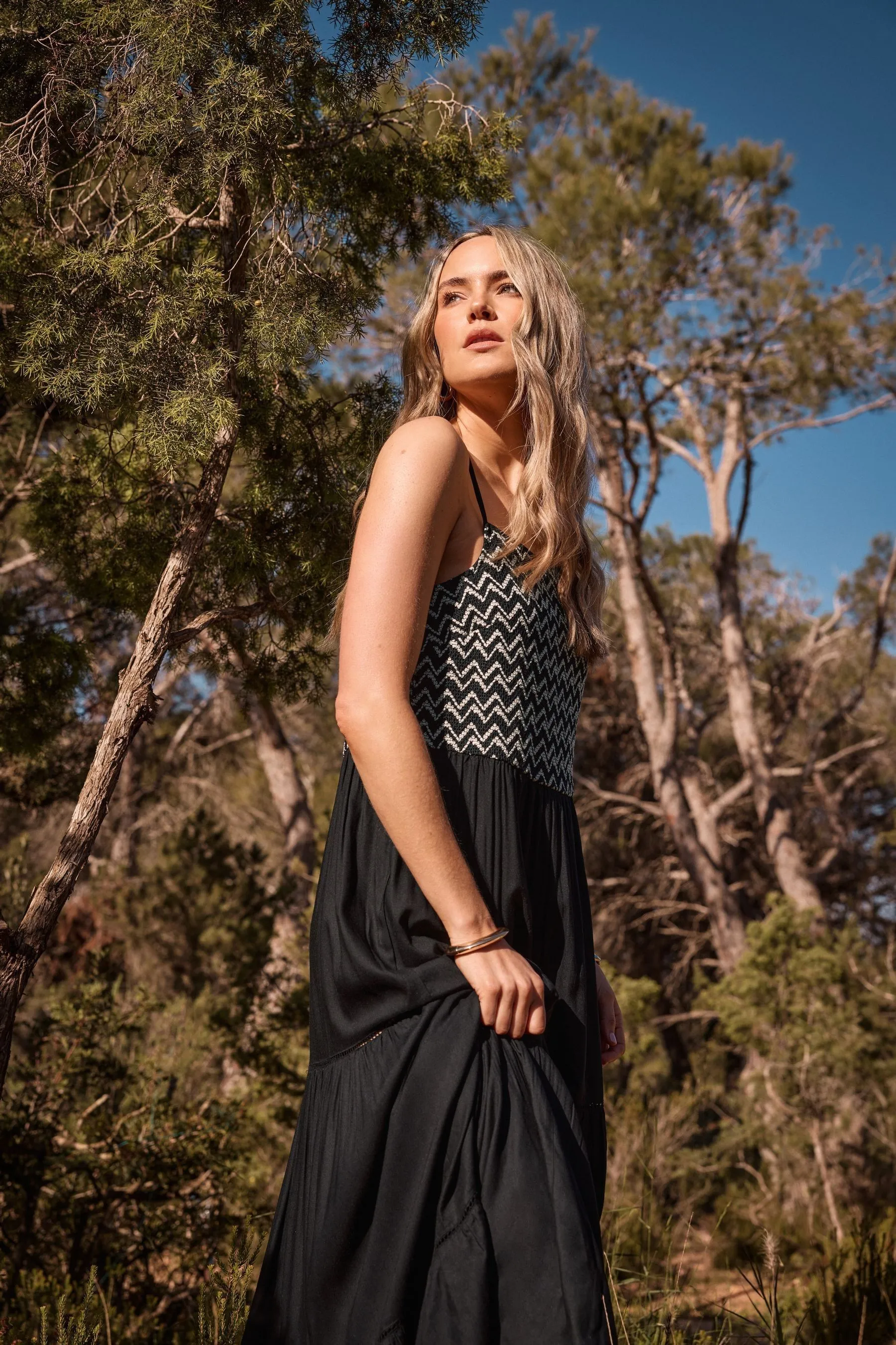 Long Tall Sally - Abito maxi a balze con ricami