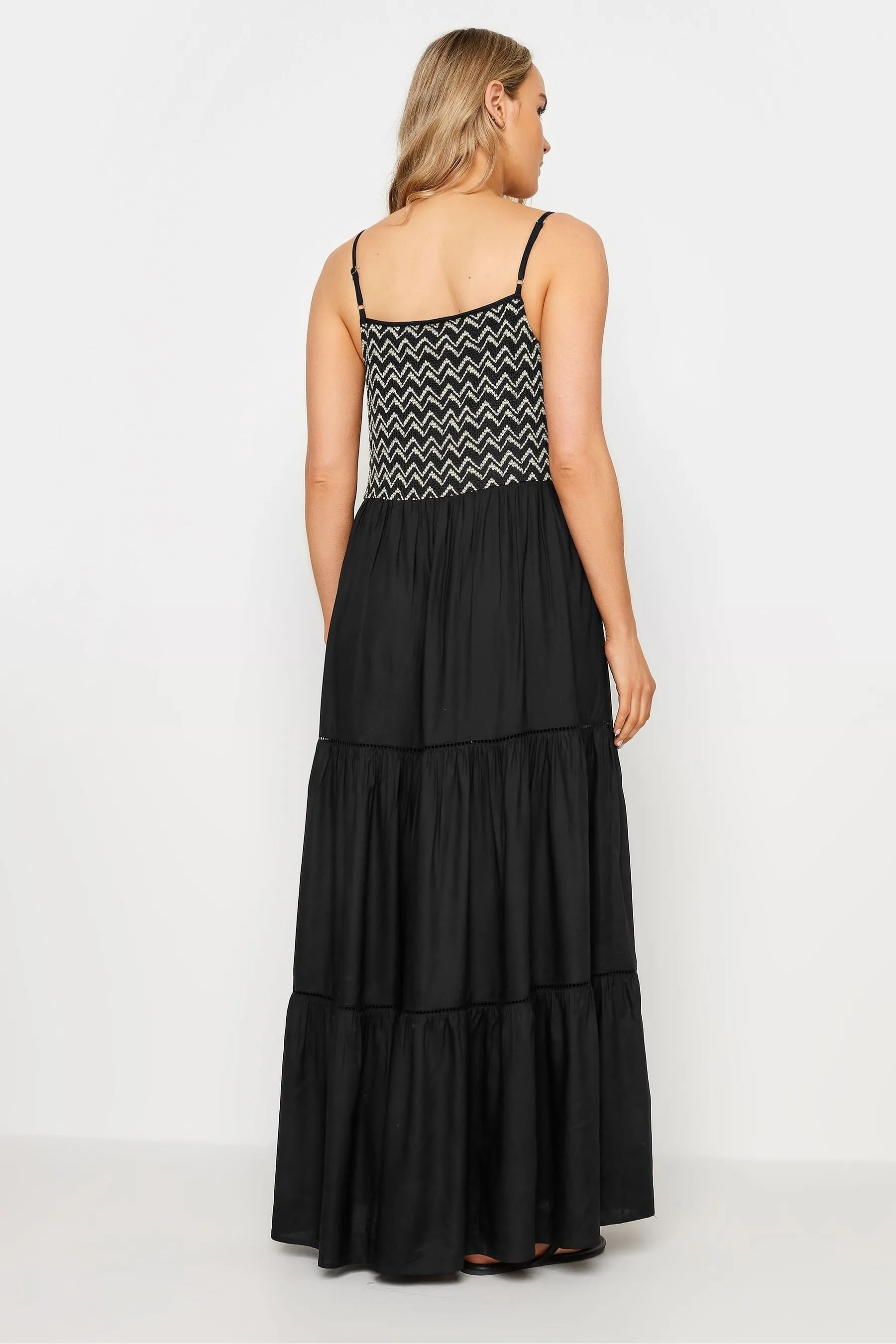 Long Tall Sally - Abito maxi a balze con ricami