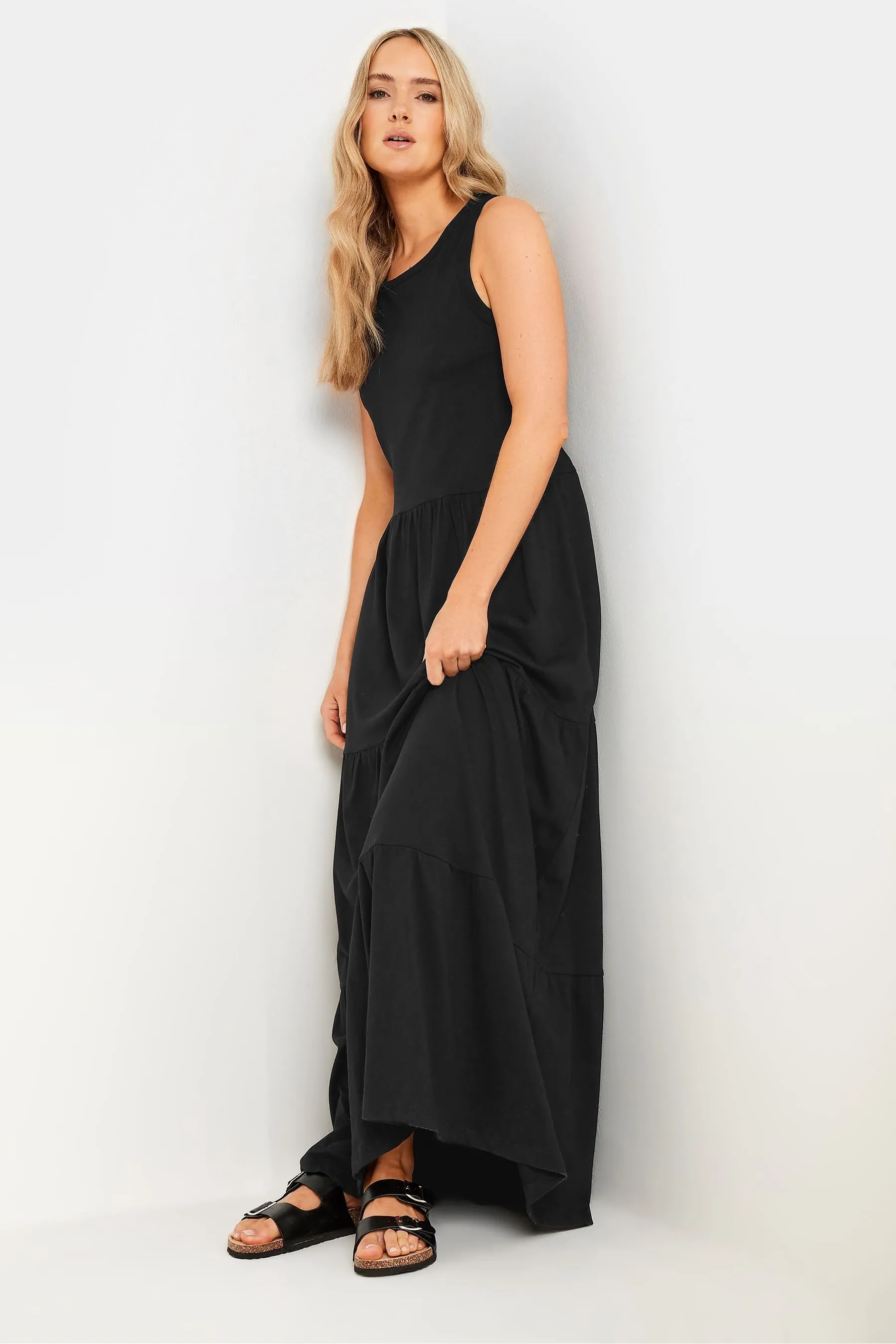 Long Tall Sally Senza maniche - Abito a balze