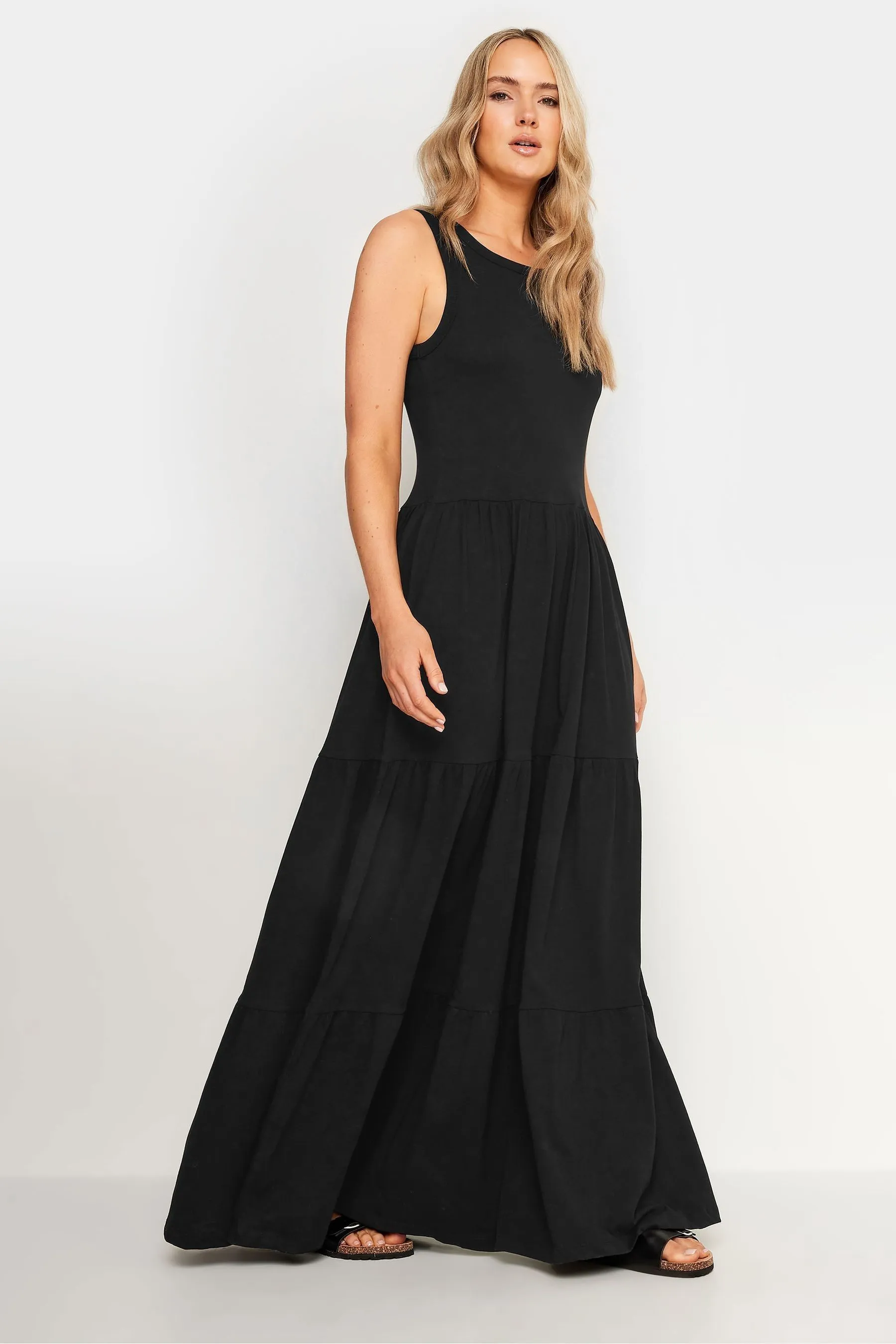 Long Tall Sally Senza maniche - Abito a balze