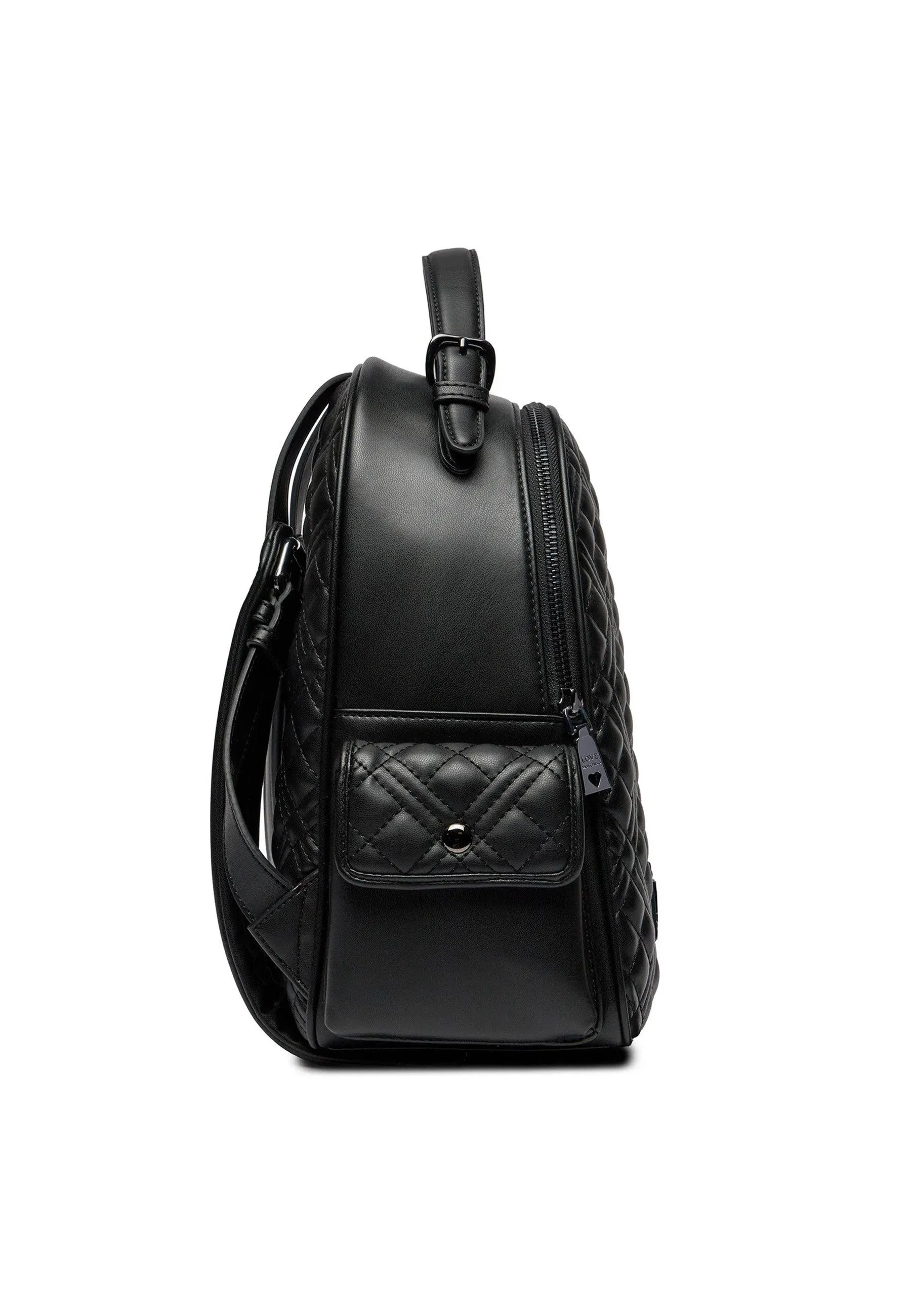 LOVE MOSCHINO Zaino Donna Nero Canna di Fucile JC4015PP1ILA000A