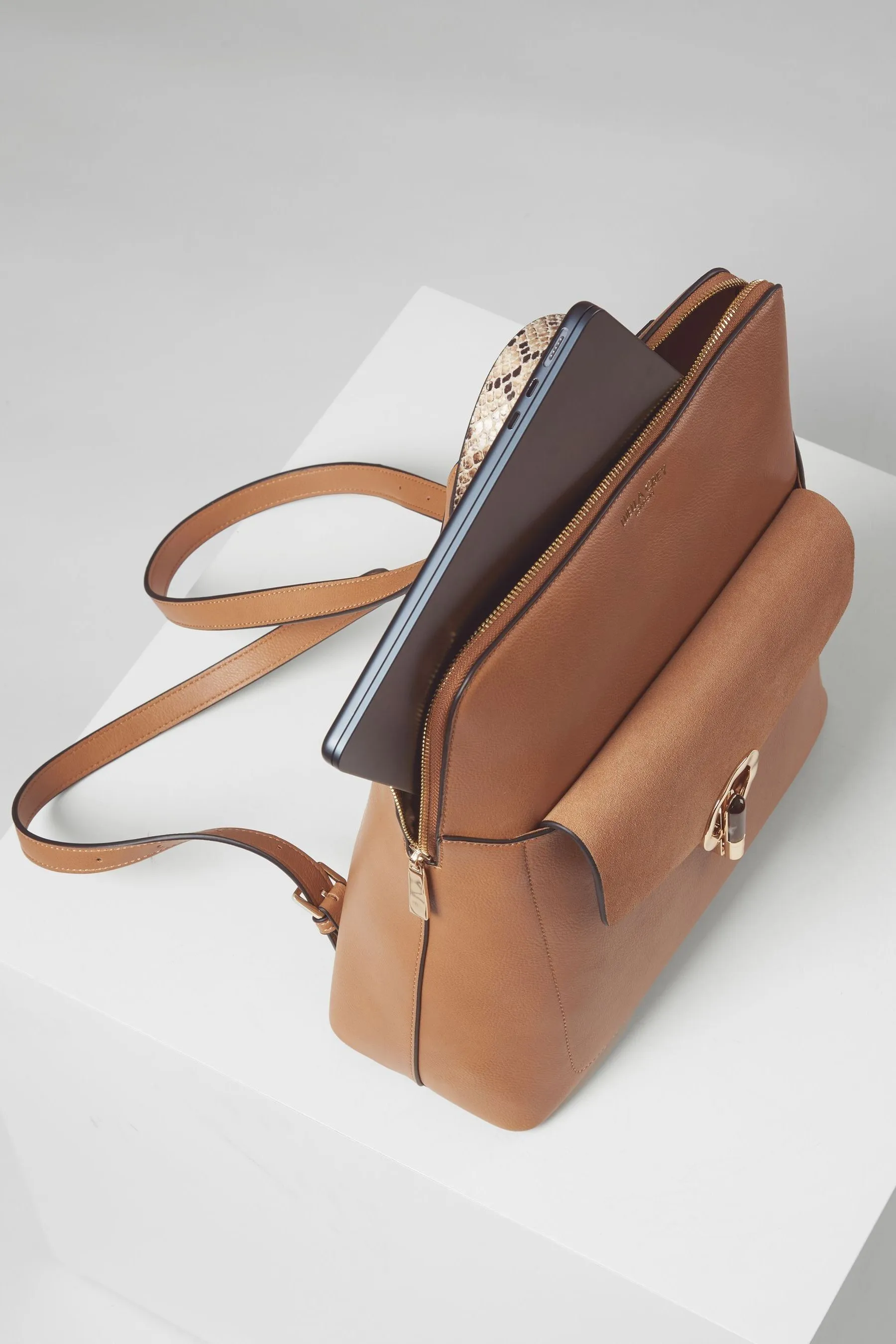 Luella Grey Cream - Peggy - Zaino per portatile Borsa