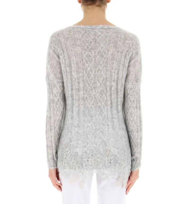 Maglia con pizzo