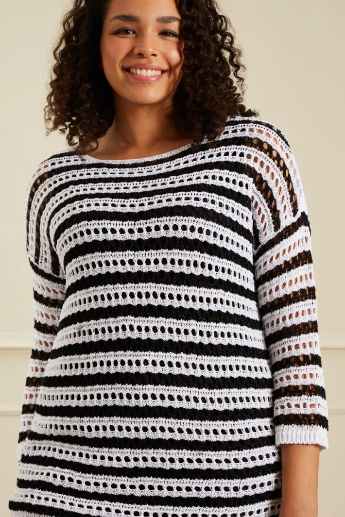 Maglia traforata