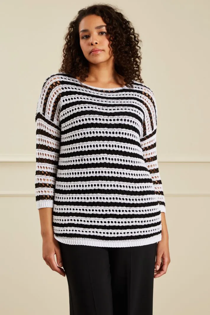 Maglia traforata