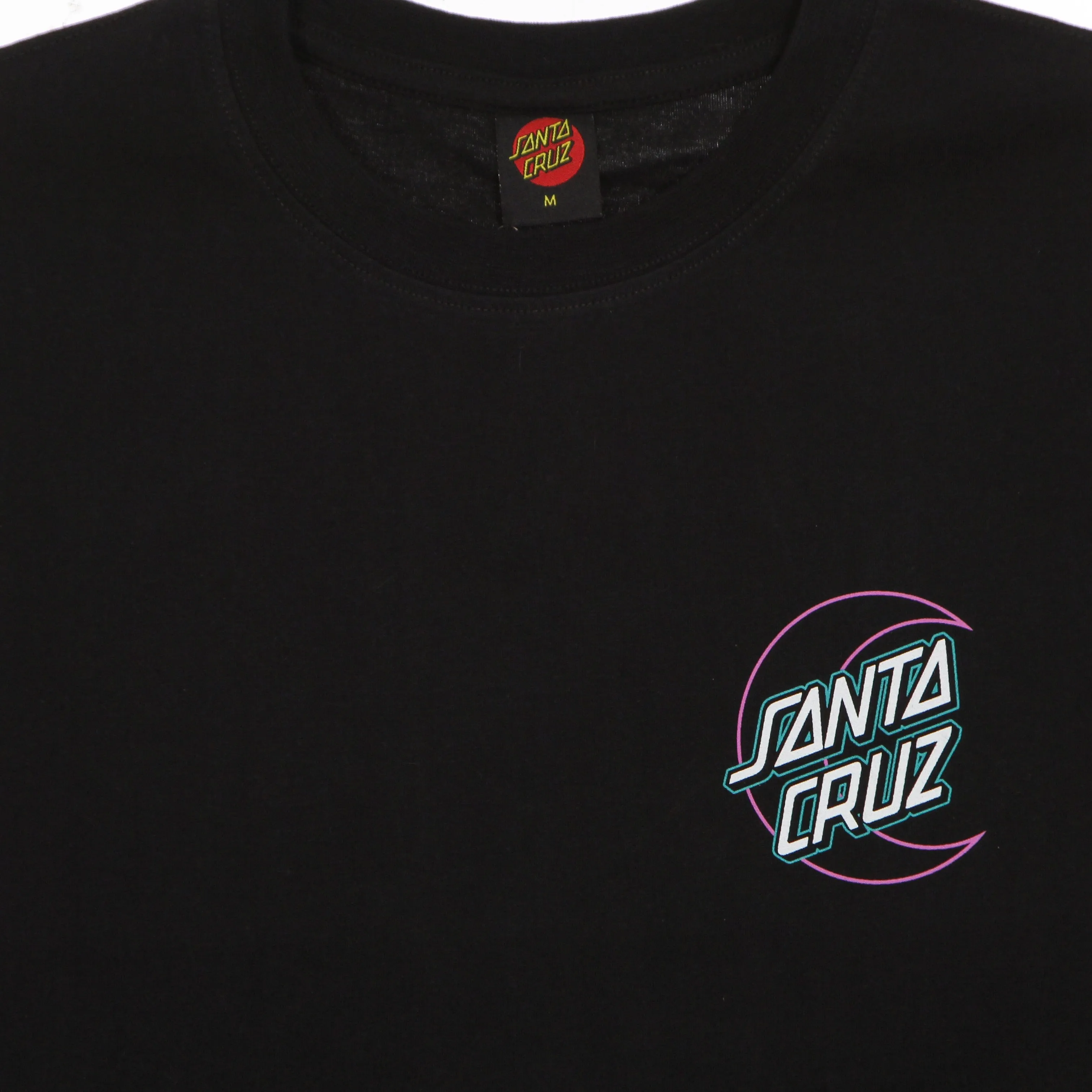 Maglietta Donna Empty Moon Dot Tee Black