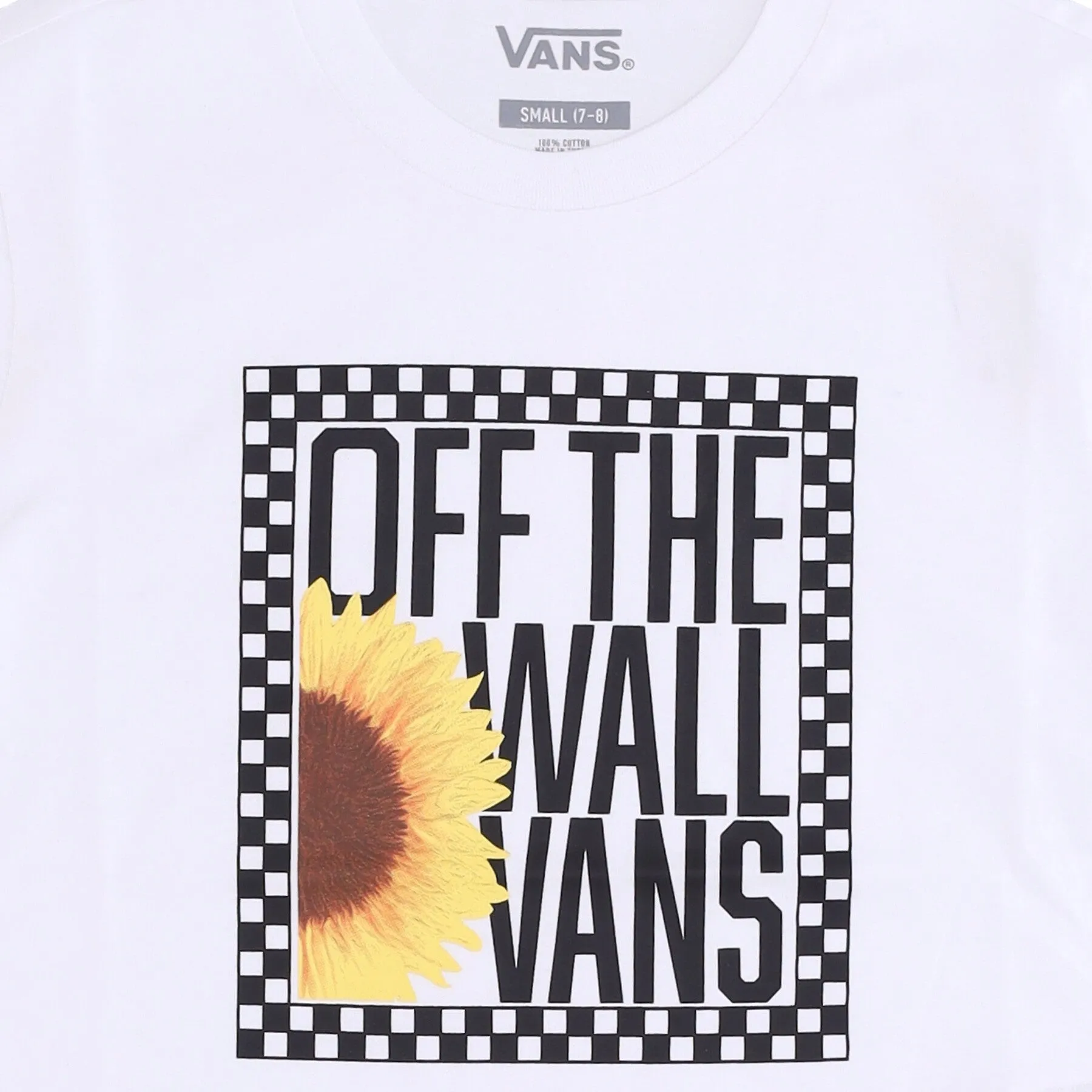 Maglietta Ragazzo Sunlit Crew White