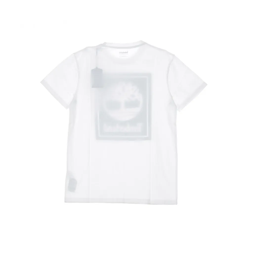 MAGLIETTA STACK LOGO ECL TEE WHITE