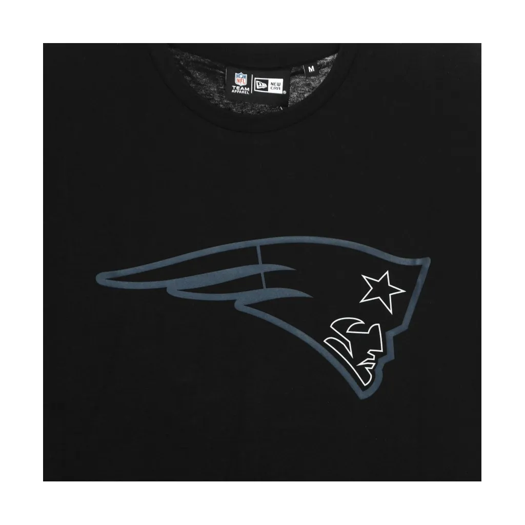 maglietta uomo nfl outline logo tee neepat BLACK/ORIGINAL TEAM COLORS