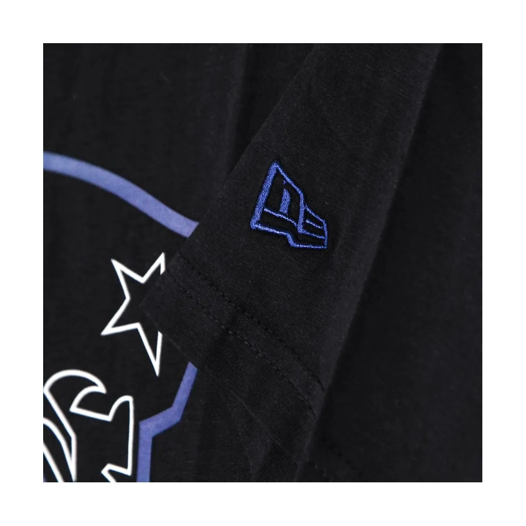 maglietta uomo nfl outline logo tee neepat BLACK/ORIGINAL TEAM COLORS