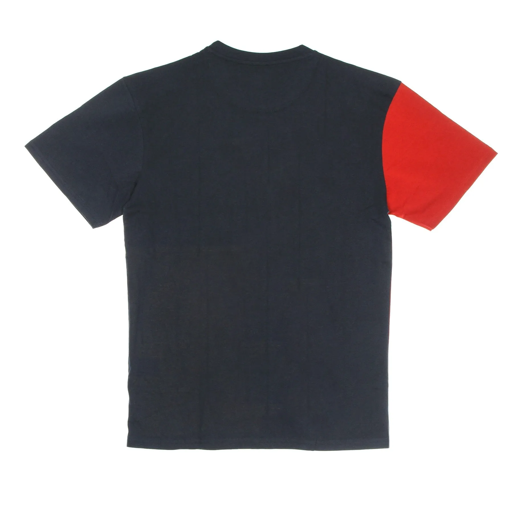 Maglietta Uomo Signature Block Tee Red/navy/yellow