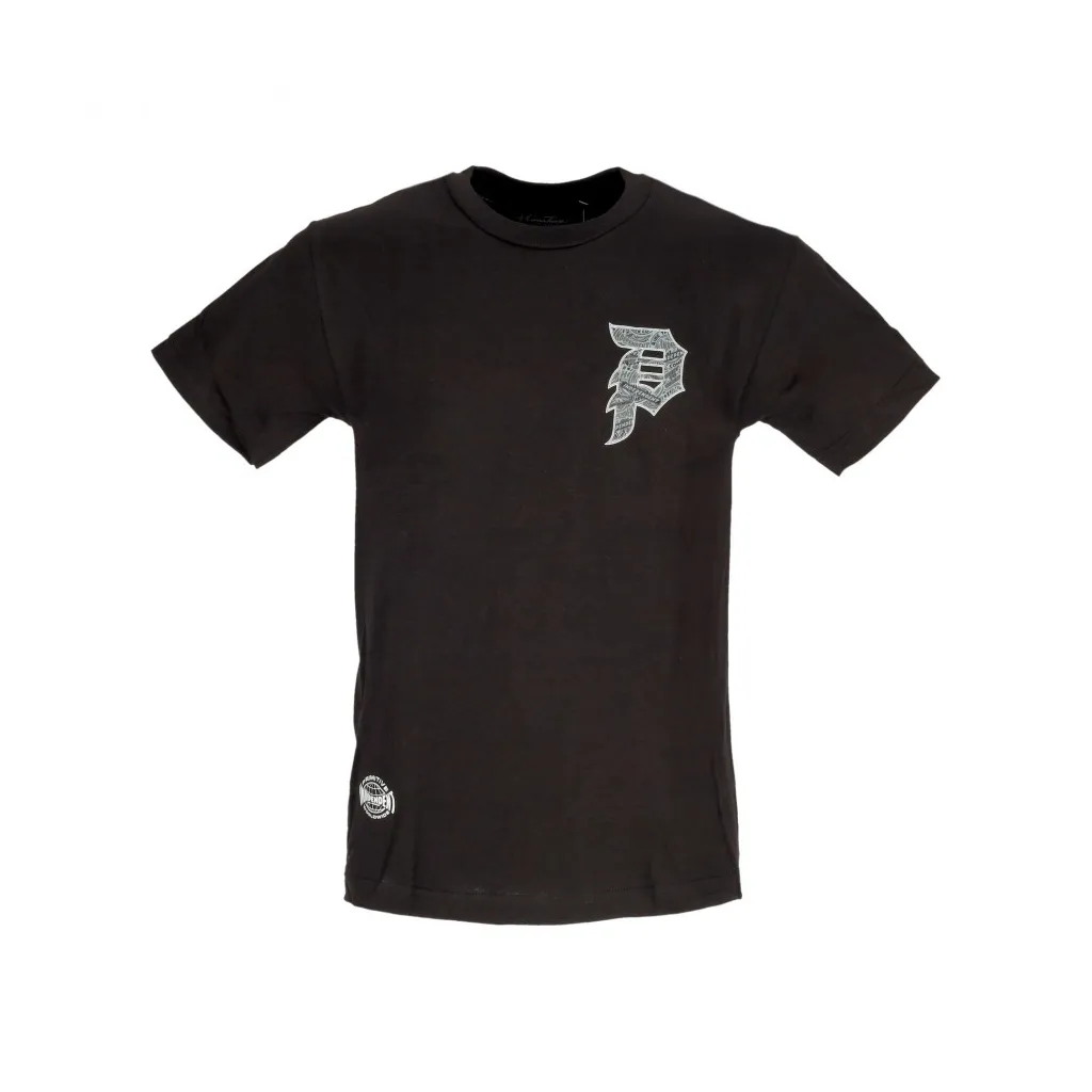 maglietta uomo stickers dirty p tee x independent BLACK