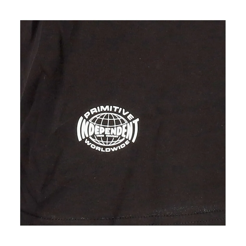 maglietta uomo stickers dirty p tee x independent BLACK