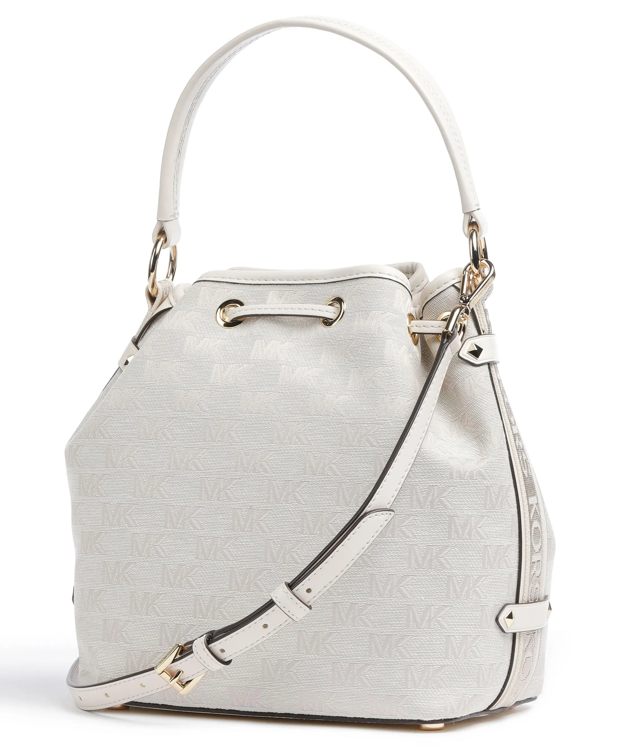  Michael Kors Maeve Borsa a secchiello cotone, poliestere avorio  