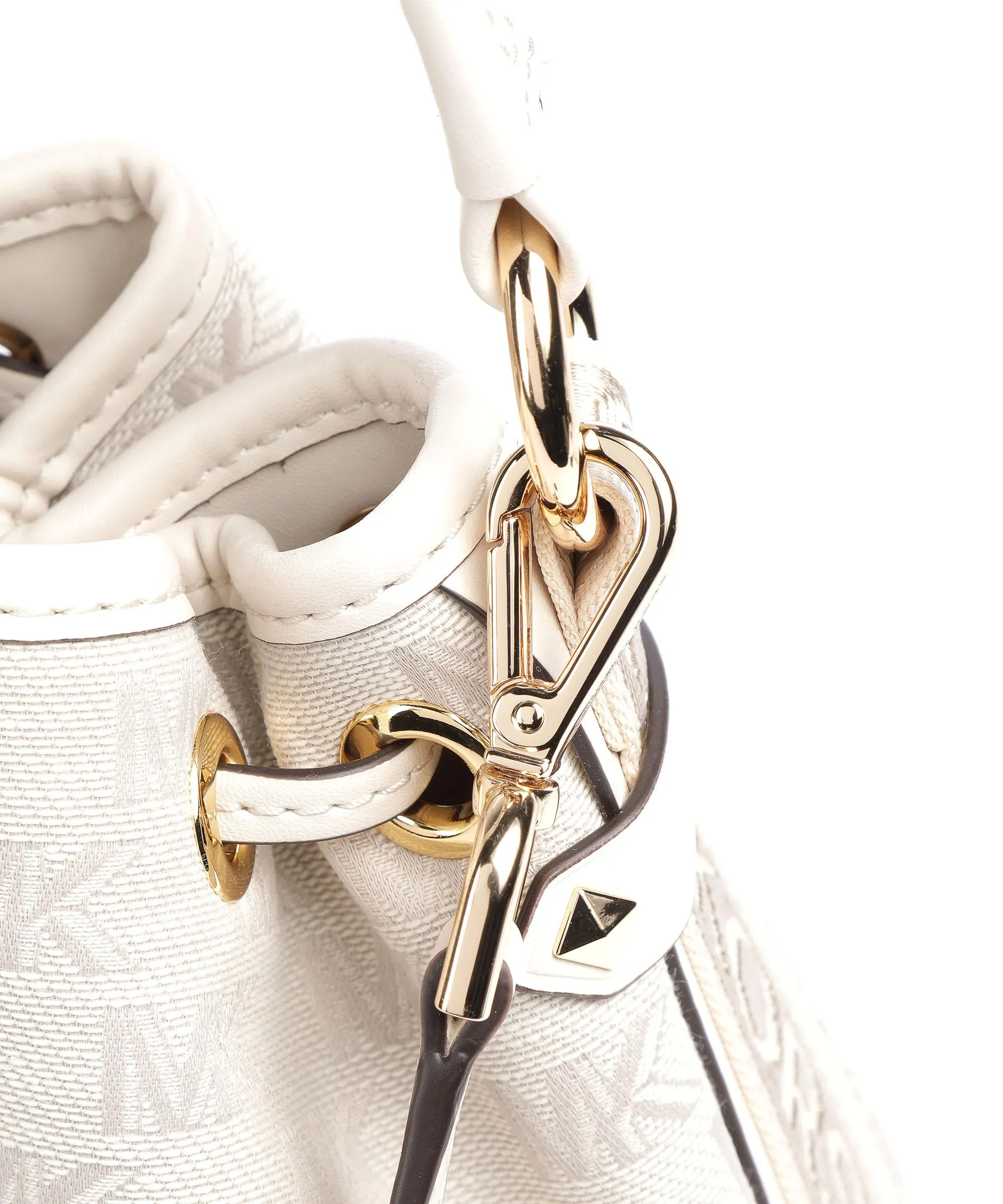  Michael Kors Maeve Borsa a secchiello cotone, poliestere avorio  