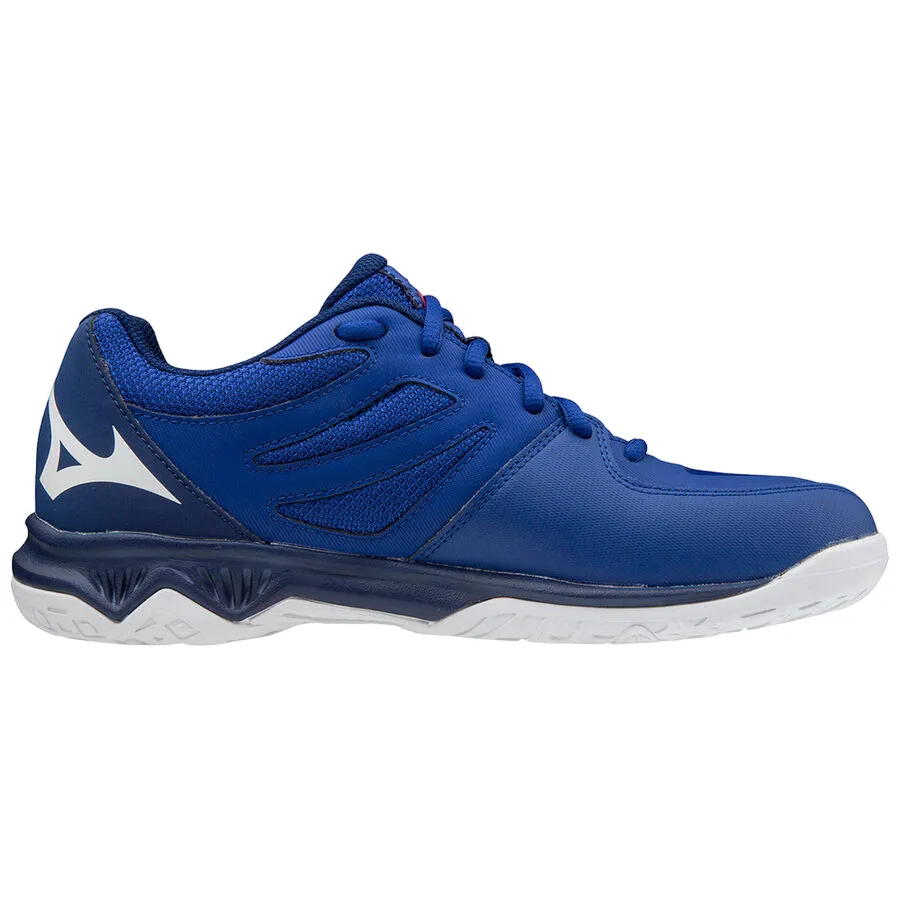 Mizuno boys' volleyball shoe Lightning Star Jr V1GD193020 blue white