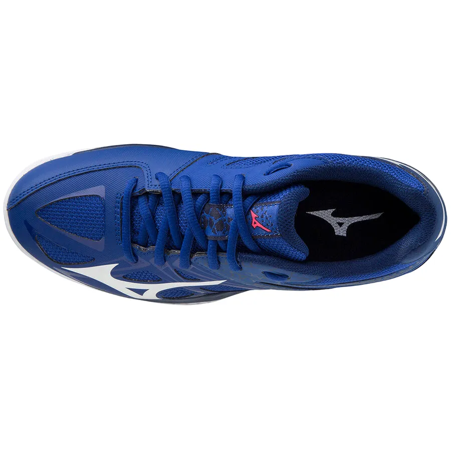 Mizuno boys' volleyball shoe Lightning Star Jr V1GD193020 blue white