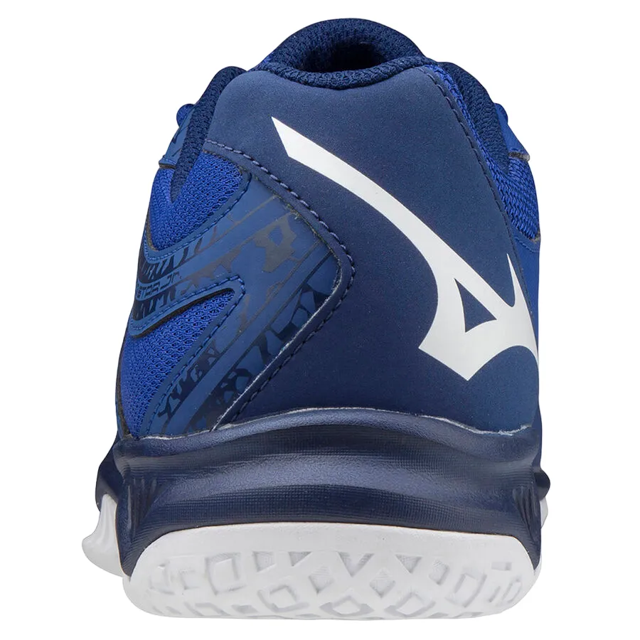 Mizuno boys' volleyball shoe Lightning Star Jr V1GD193020 blue white