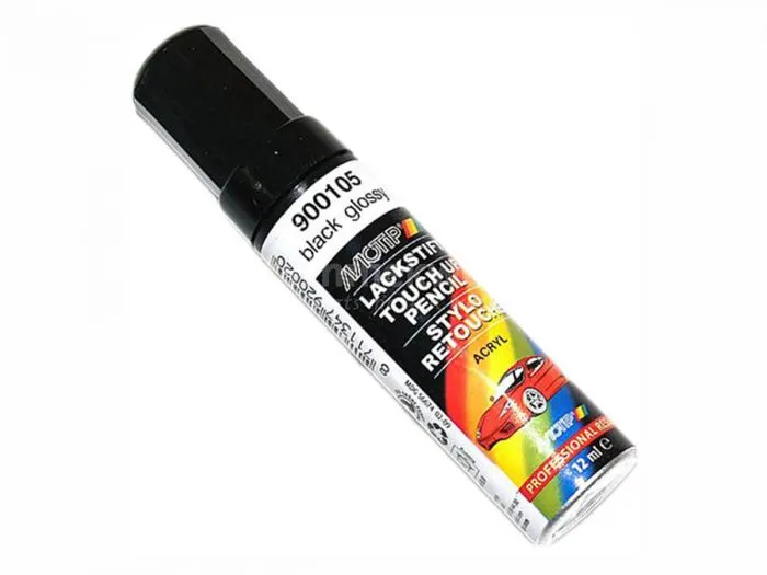 Motip vernice per ritocco nero lucido 12 ml