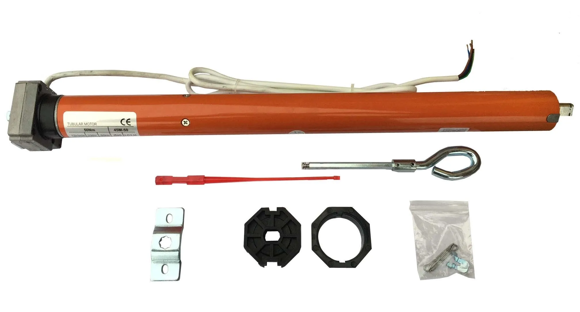 Motore tubolare per tende serie 45M Smart Home con manovra di soccorso
