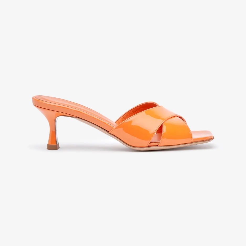Mule Quadra Arancio