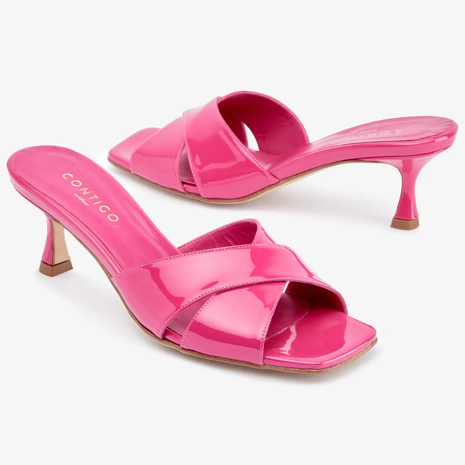 Mule Quadra Fuxia