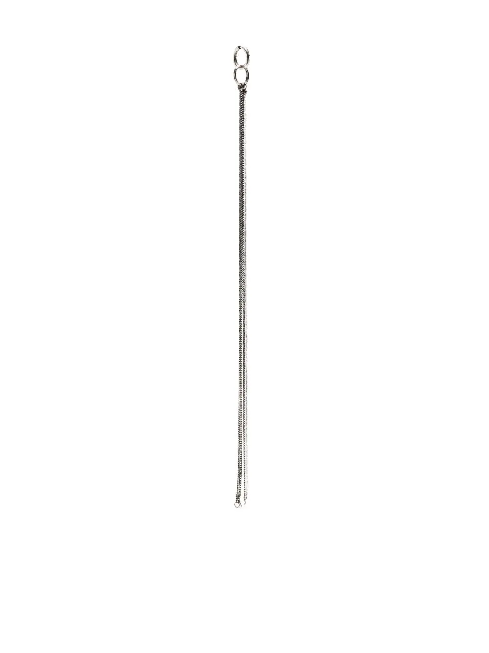 Orecchino lungo Rosalia in argento - donna