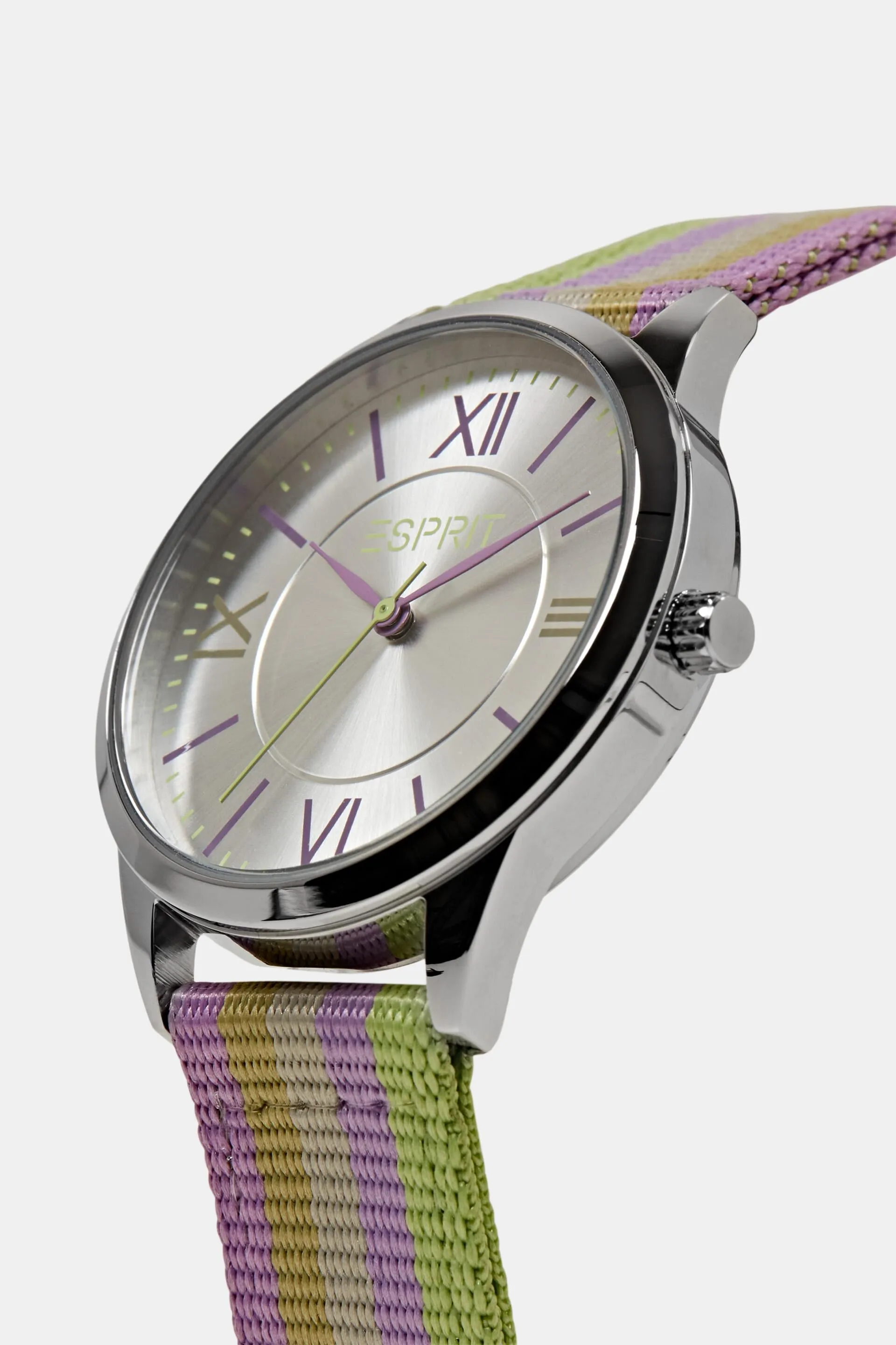 Orologio in tessuto e acciaio inossidabile