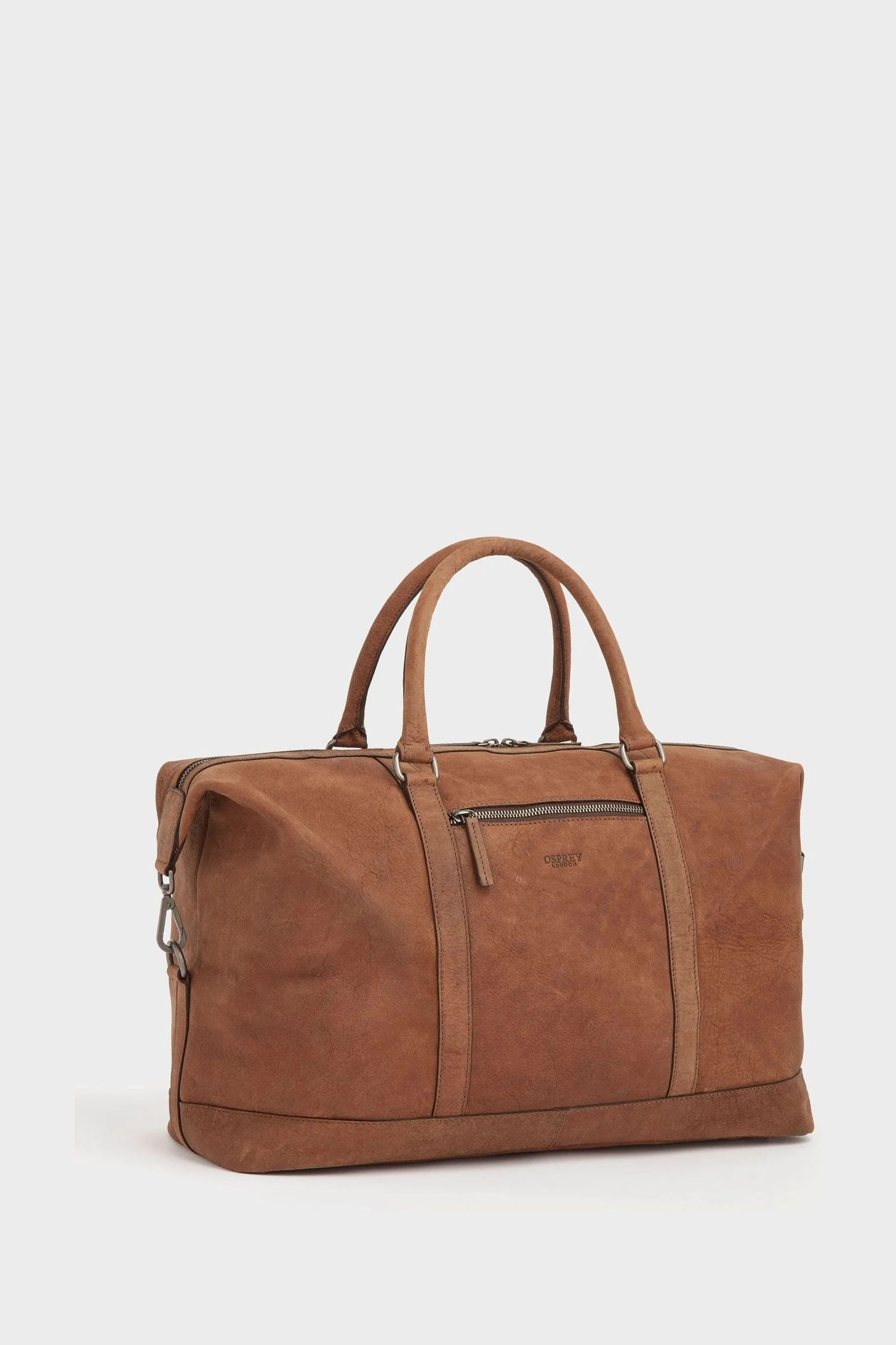 OSPREY LONDON Marrone - Clayton - weekend - Borsa grande Borsa in pelle
