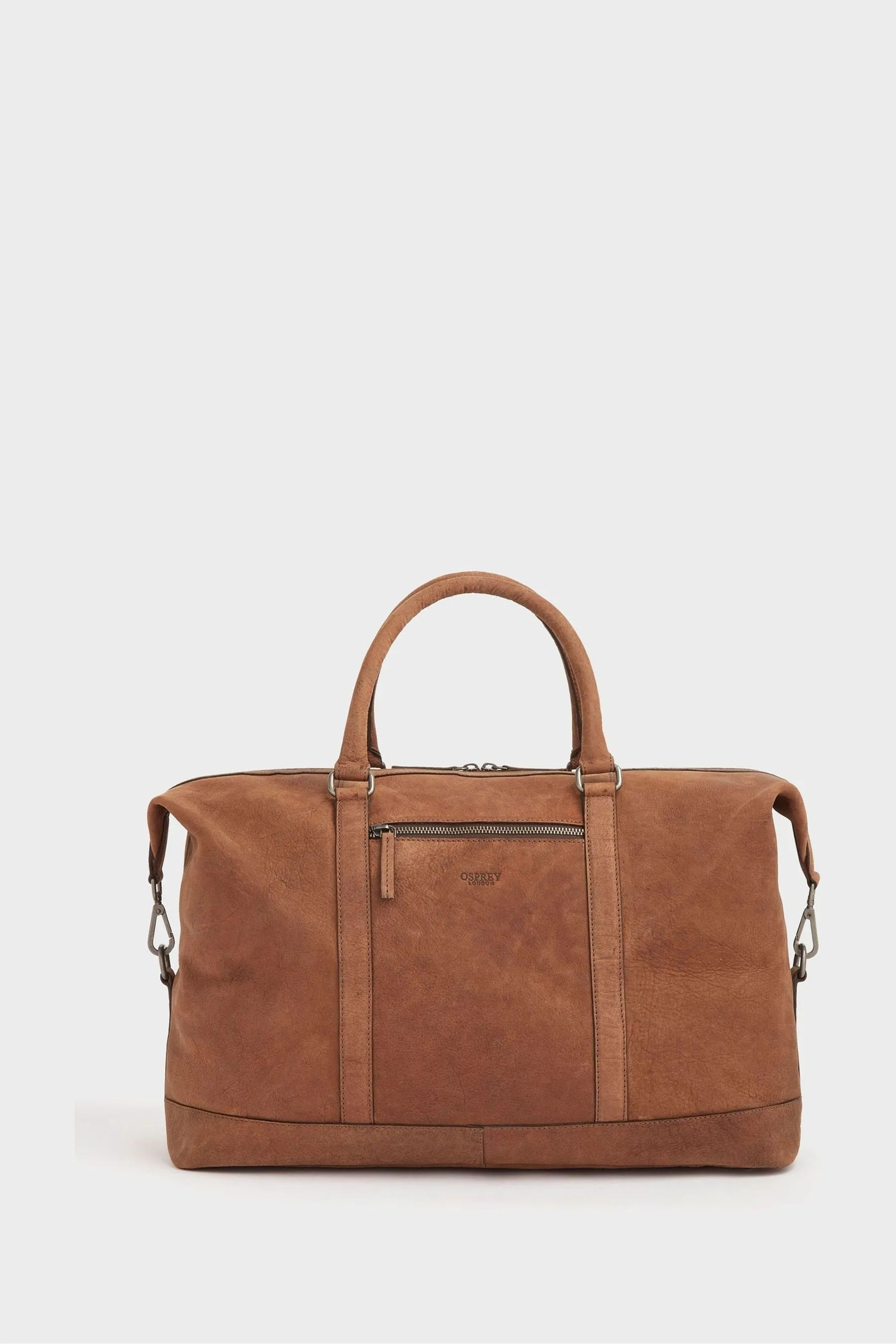 OSPREY LONDON Marrone - Clayton - weekend - Borsa grande Borsa in pelle