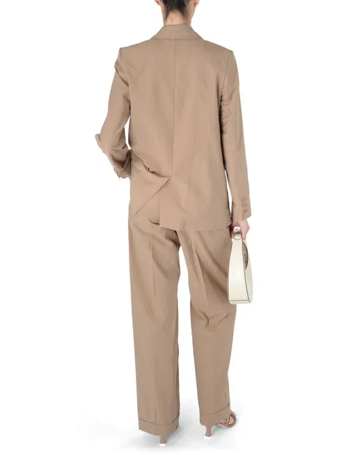 Pantalone A.P.C. Paris Melissa in tessuto beige