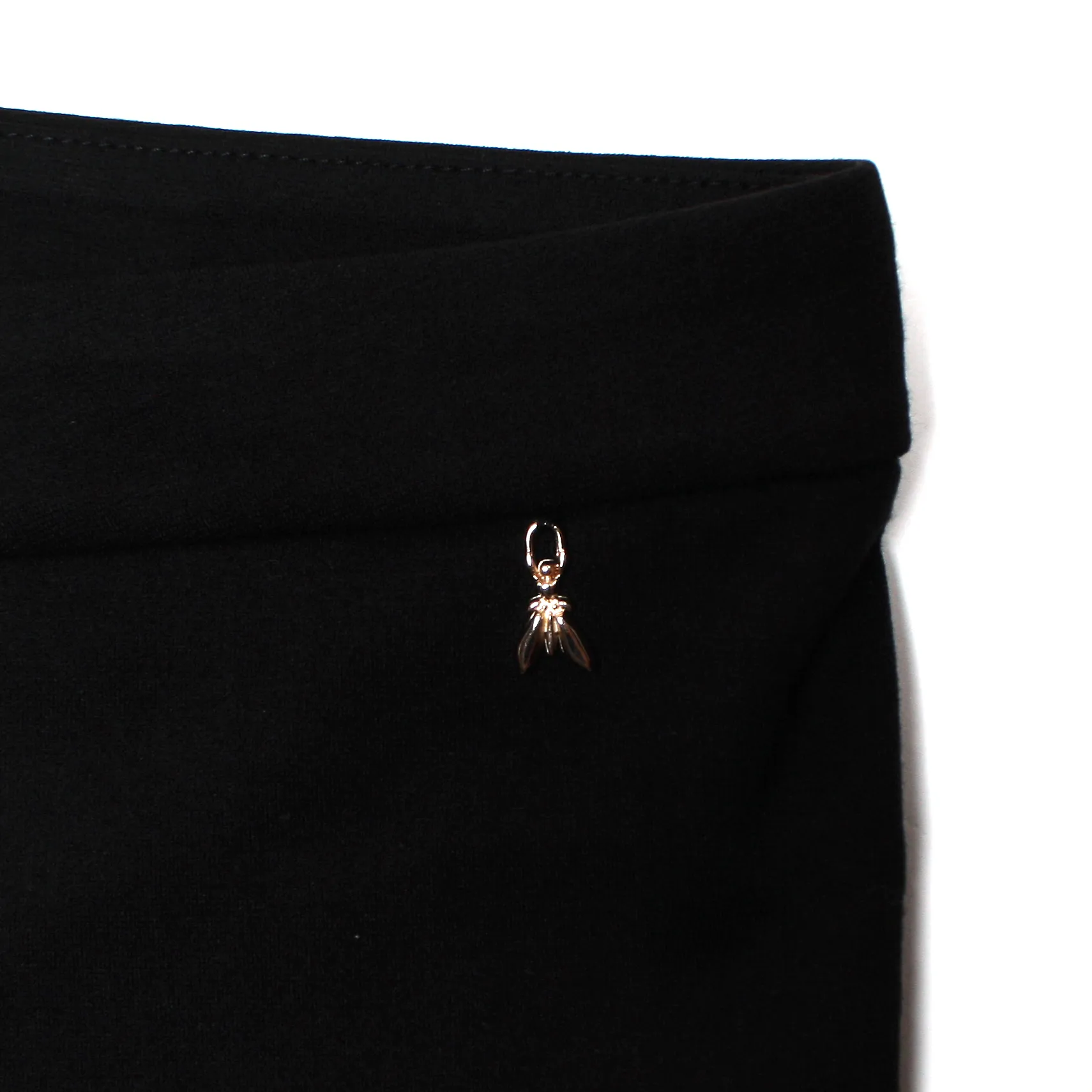 Pantalone In Tessuto Stretch Nero