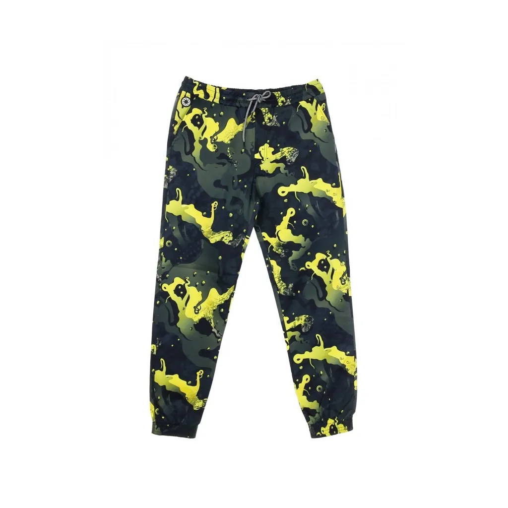 PANTALONE LUNGO CAMO JOGGER YELLOW/BLACK