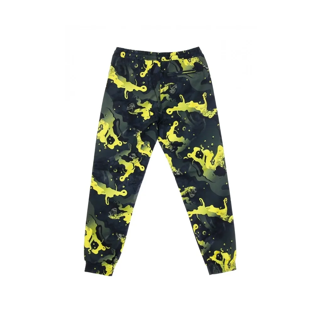 PANTALONE LUNGO CAMO JOGGER YELLOW/BLACK