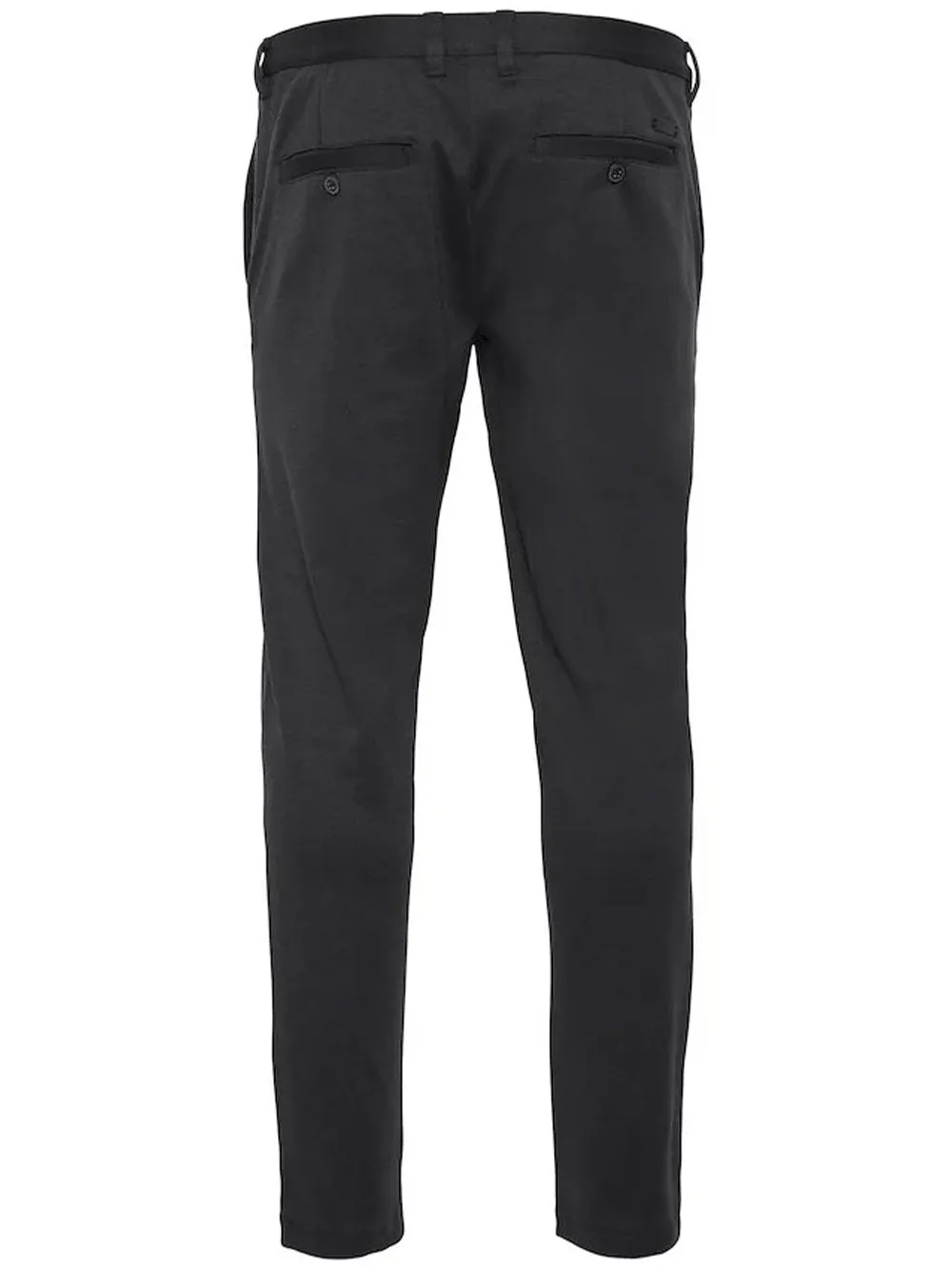 Pantalone Uomo nero regular elasticizzato