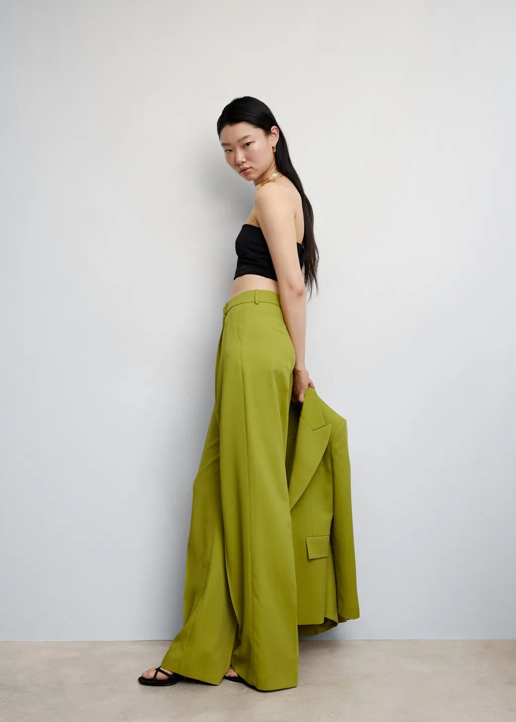 Pantaloni completo wideleg