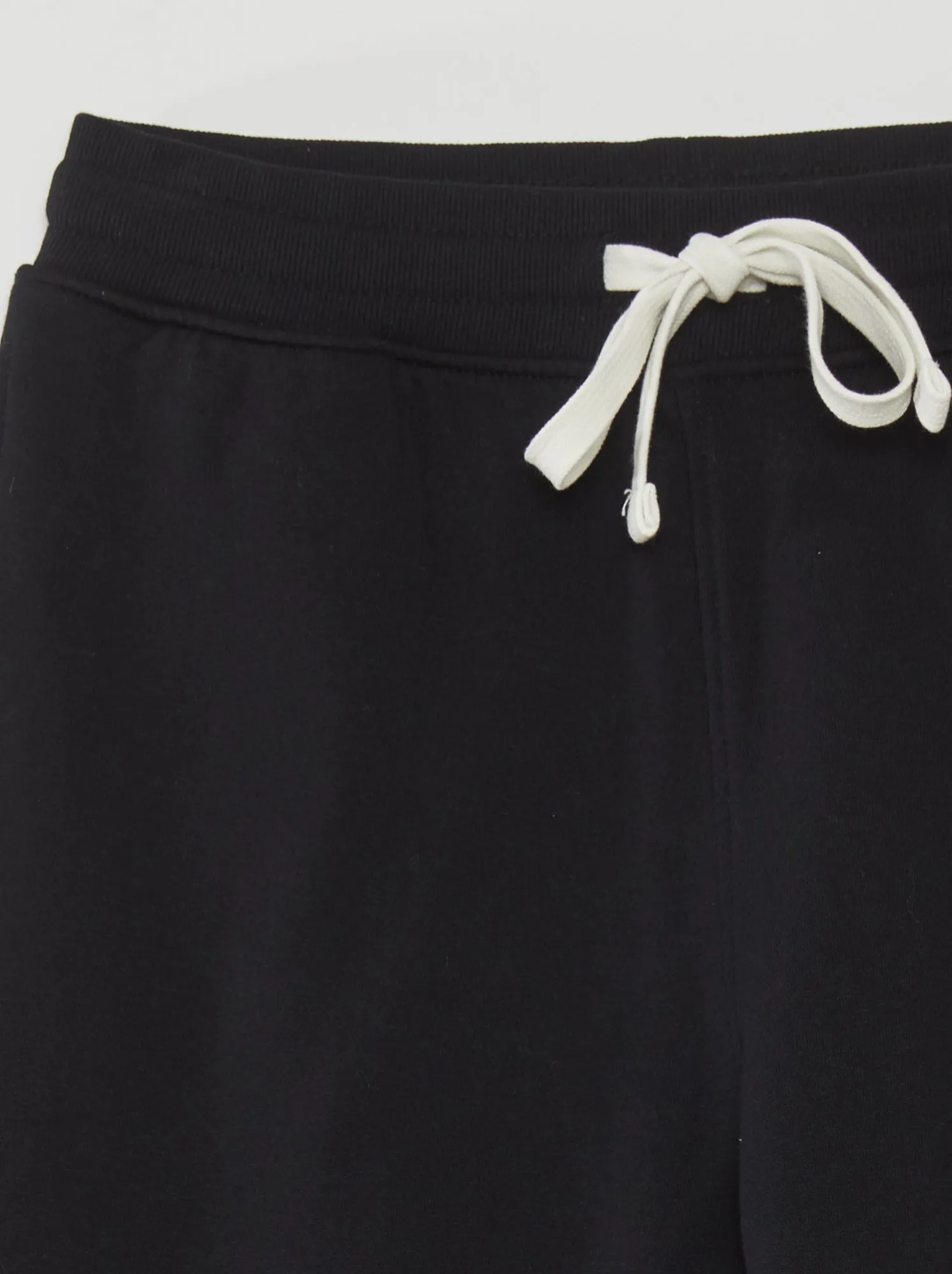 Pantaloni joggers in tessuto felpato - nero