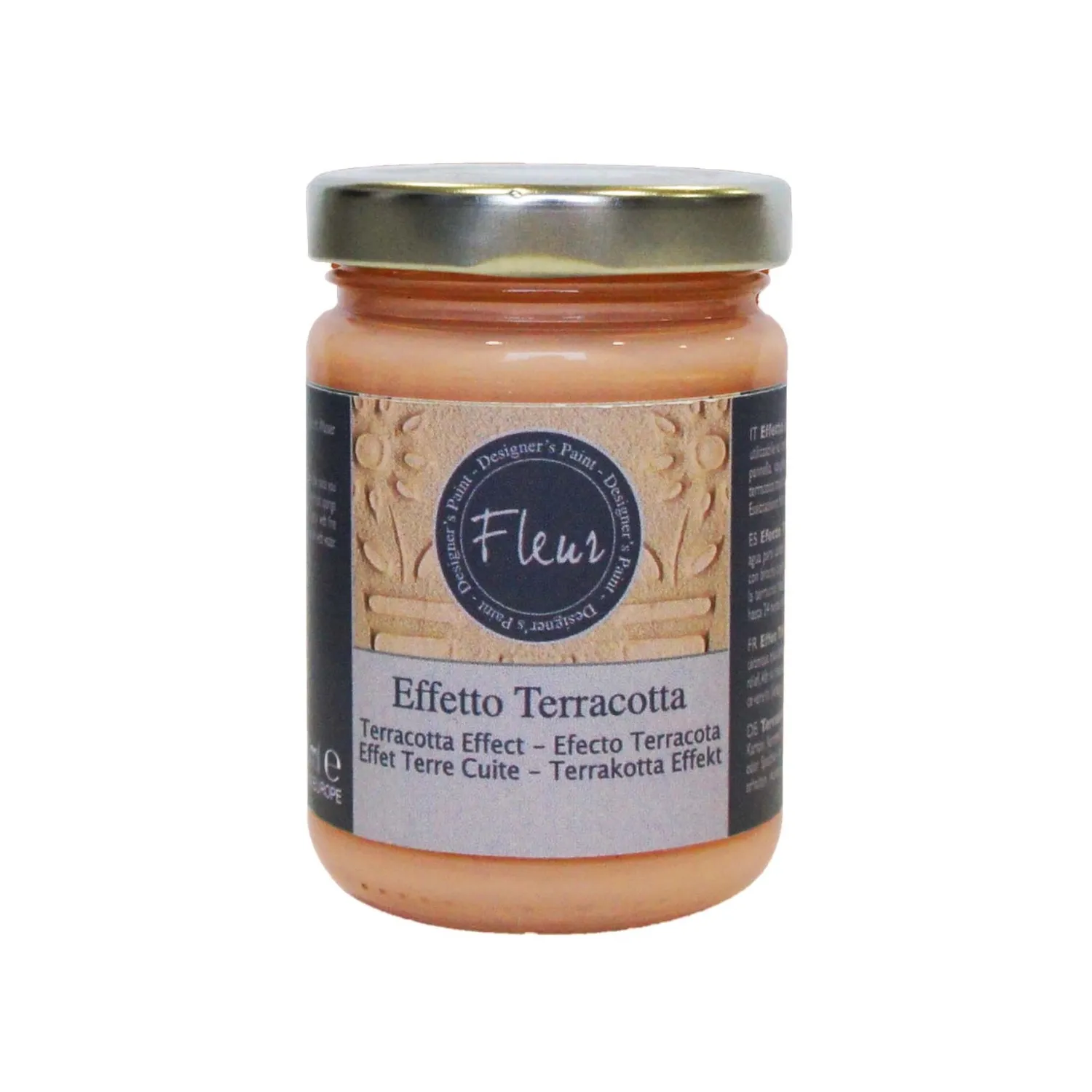 Pasta a rilievo Fleur specials terracotta tuscany red 130 ml